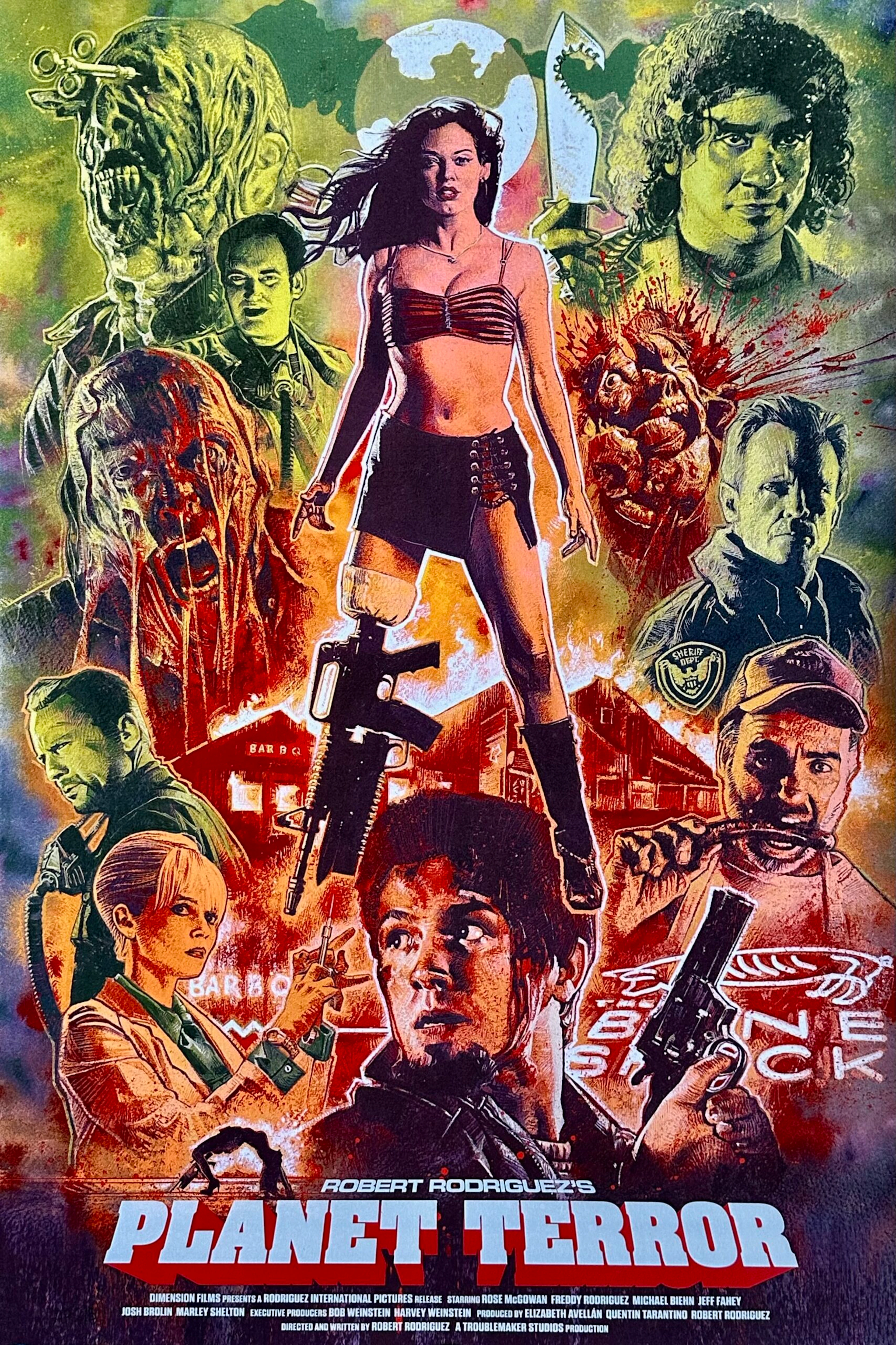 Planet Terror Alternative Movie Poster - Robert Rodriguez