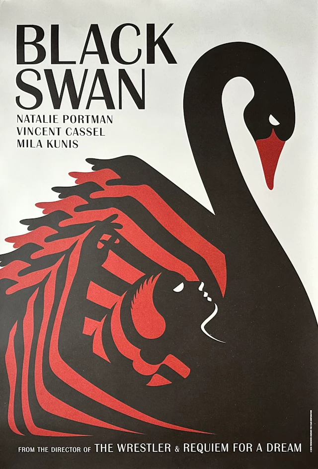 Original Black Swan Movie Poster - La Boca - Natalie Portman