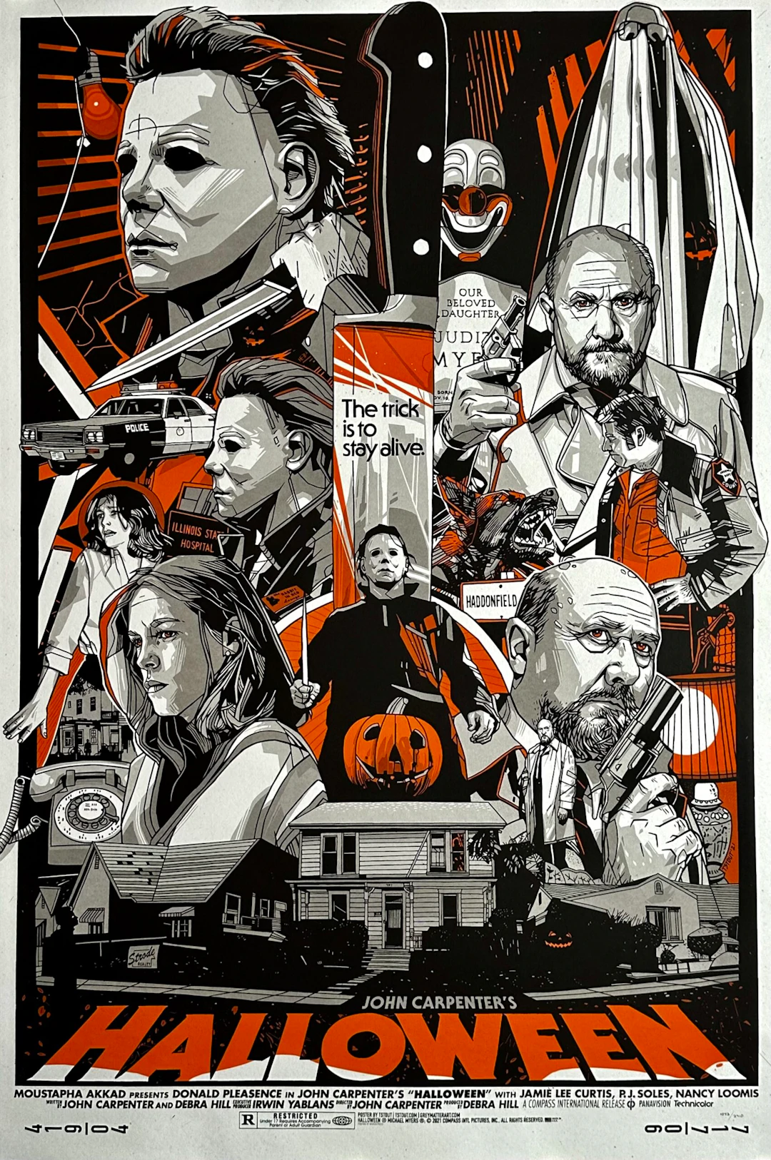 Halloween Alternative Movie Poster - John Carpenter