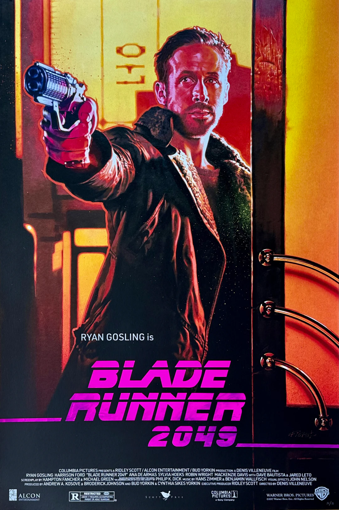 Blade Runner 2049 Alternative Movie Poster - Harrison Ford