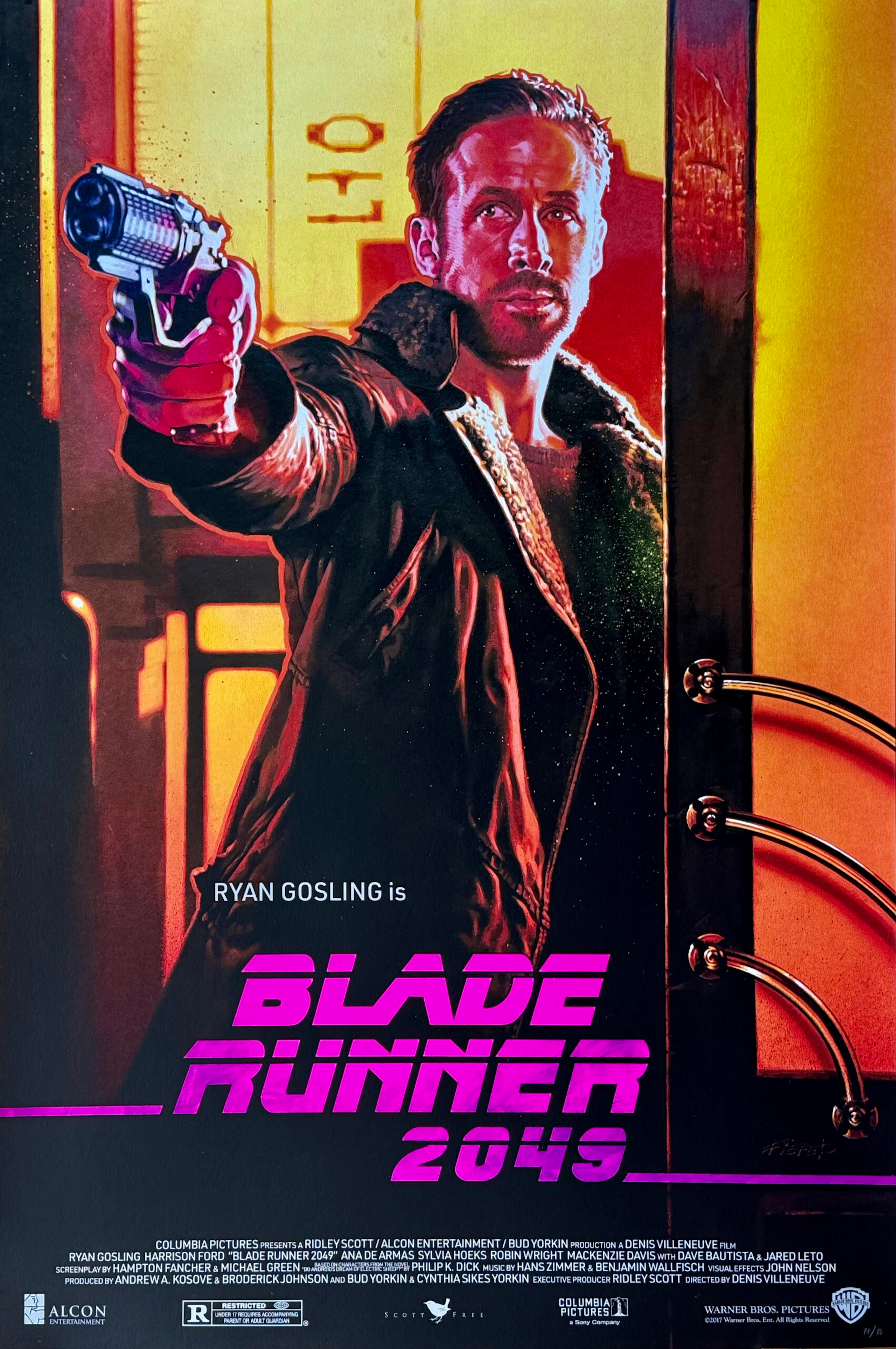 Blade Runner 2049 Alternative Movie Poster - Harrison Ford
