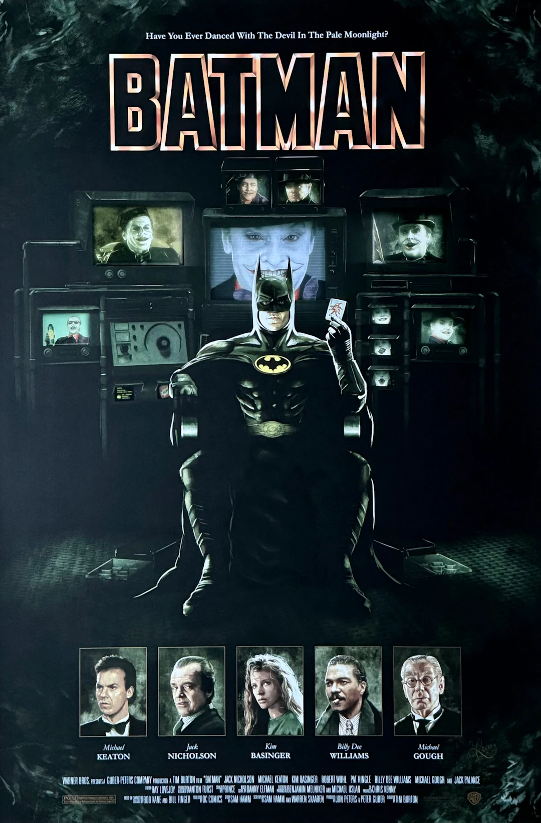 Batman Alternative Movie Poster - Alberto Reyes - Tim Burton