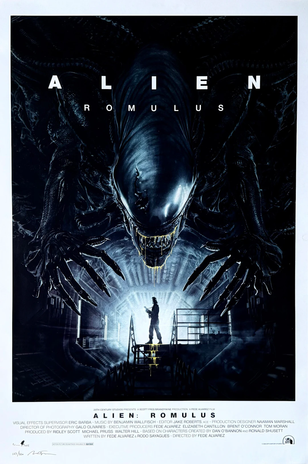 Original Alien: Romulus Alternative Movie Poster - Fede Alvarez