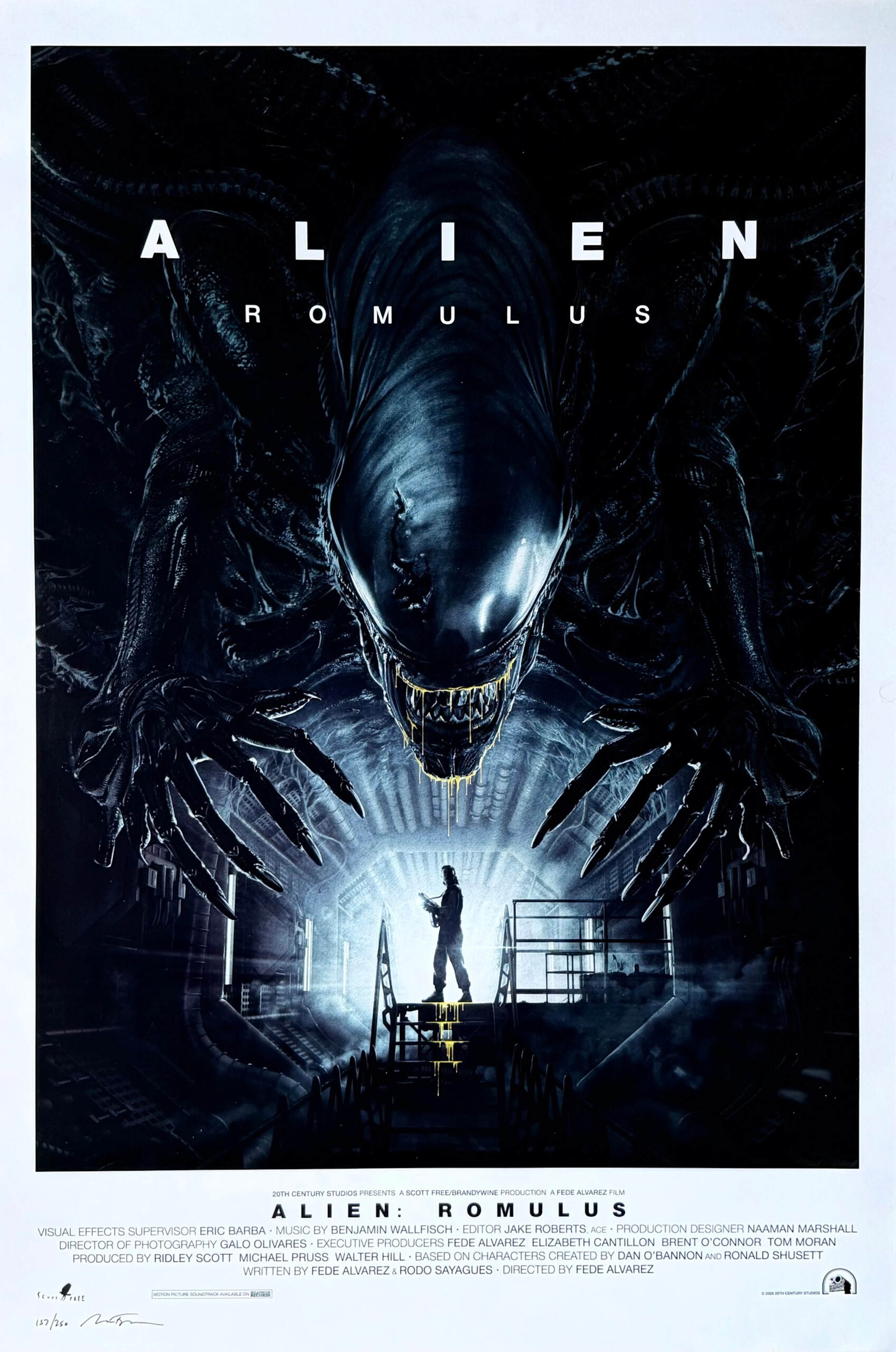 Original Alien: Romulus Alternative Movie Poster - Fede Alvarez