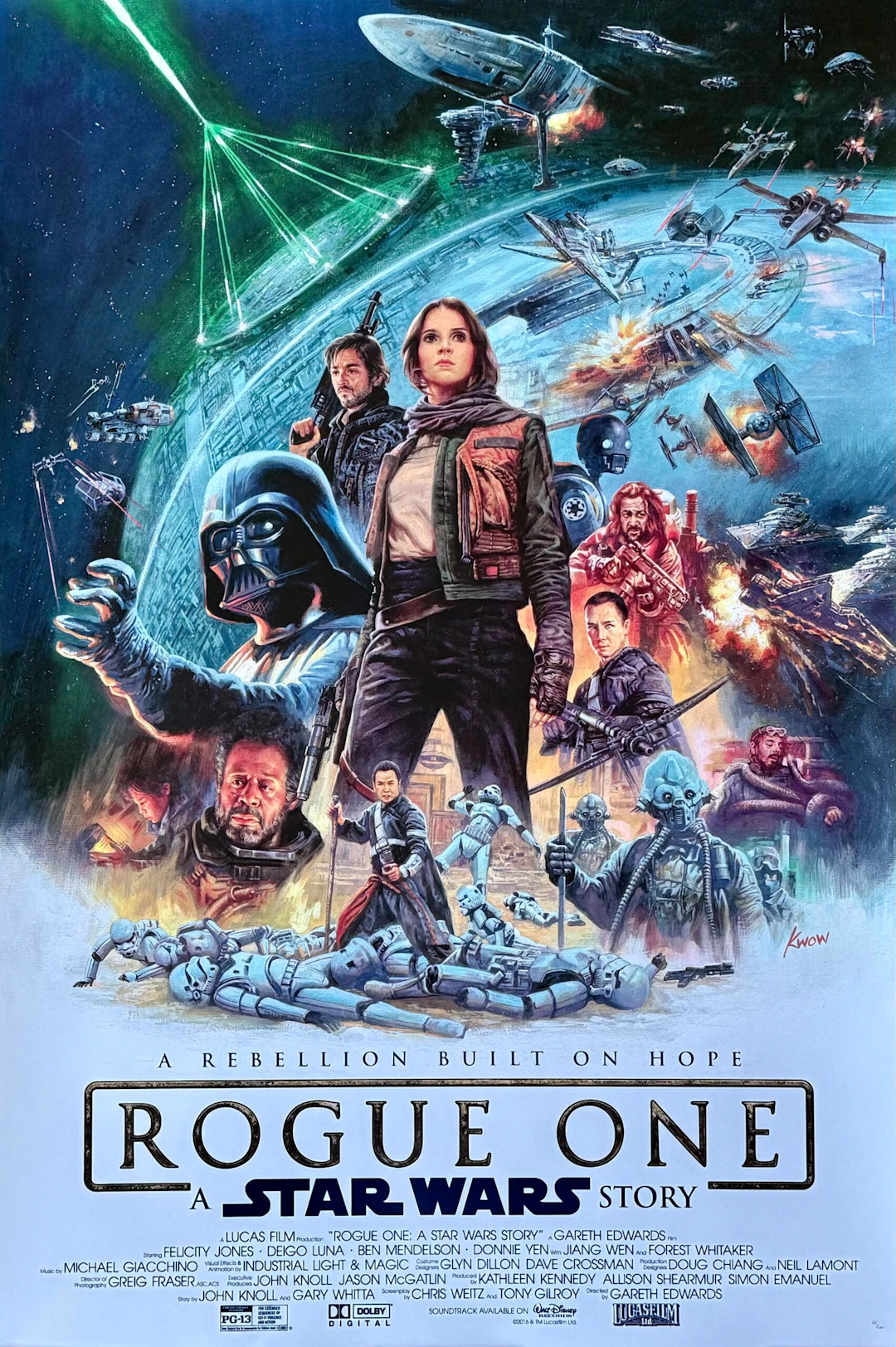 Original Rogue One: A Star Wars Story Alternative Movie Poster