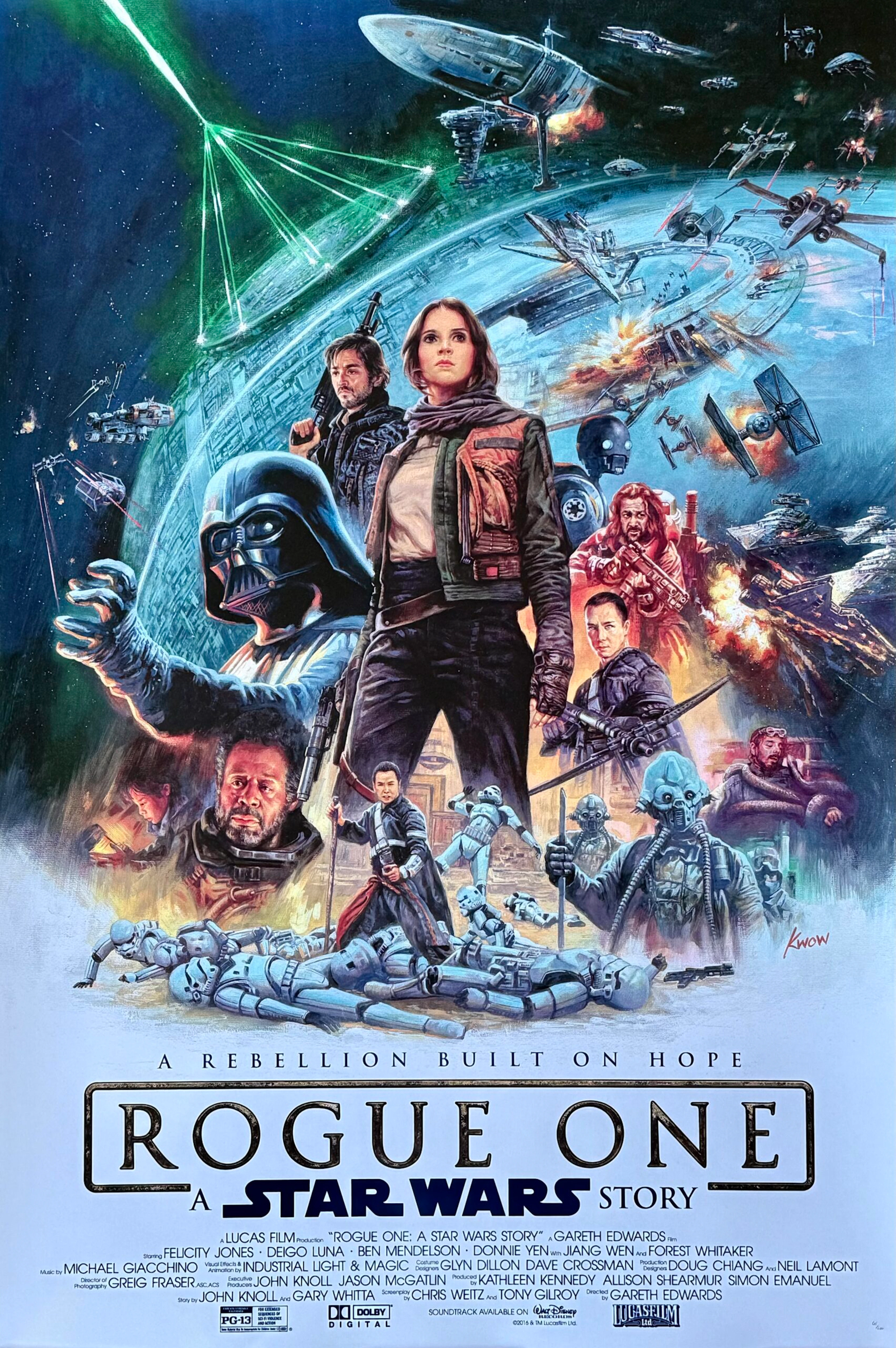 Original Rogue One: A Star Wars Story Alternative Movie Poster