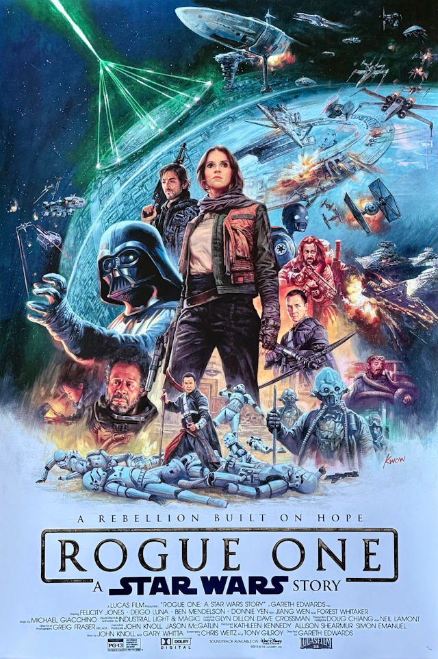 Original Rogue One: A Star Wars Story Alternative Movie Poster