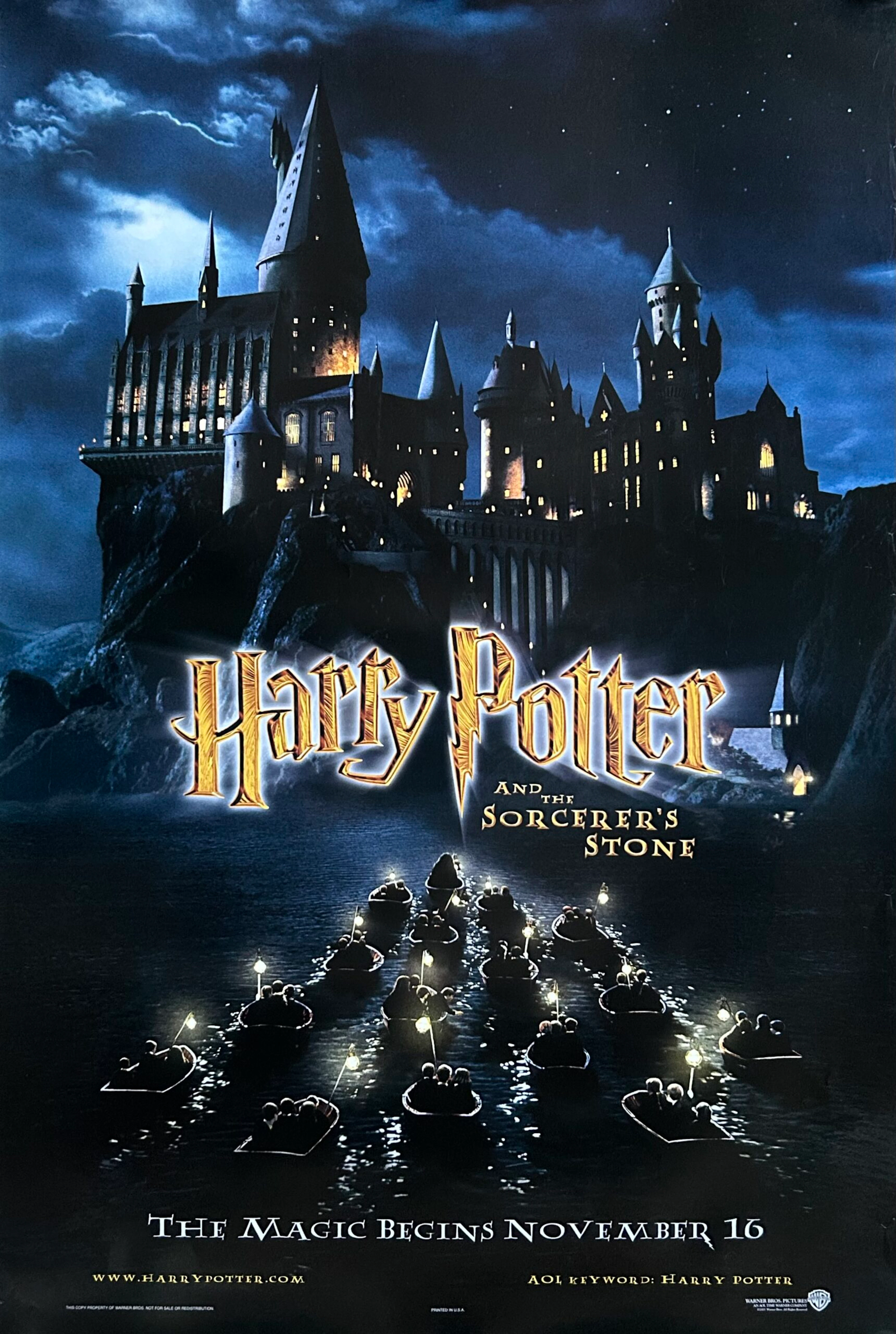 Harry Potter and the Sorcerer's Stone Movie Poster