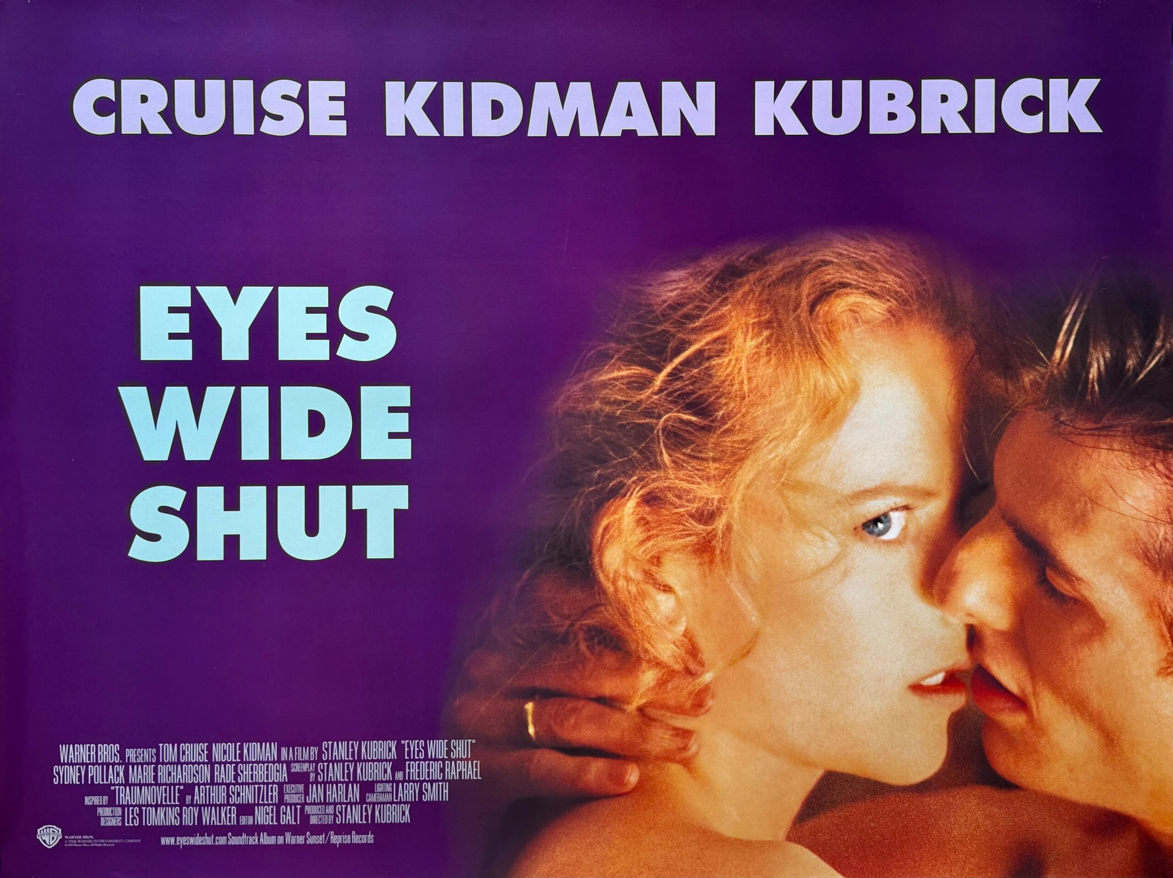Original Eyes Wide Shut Movie Poster - Stanley Kubrick