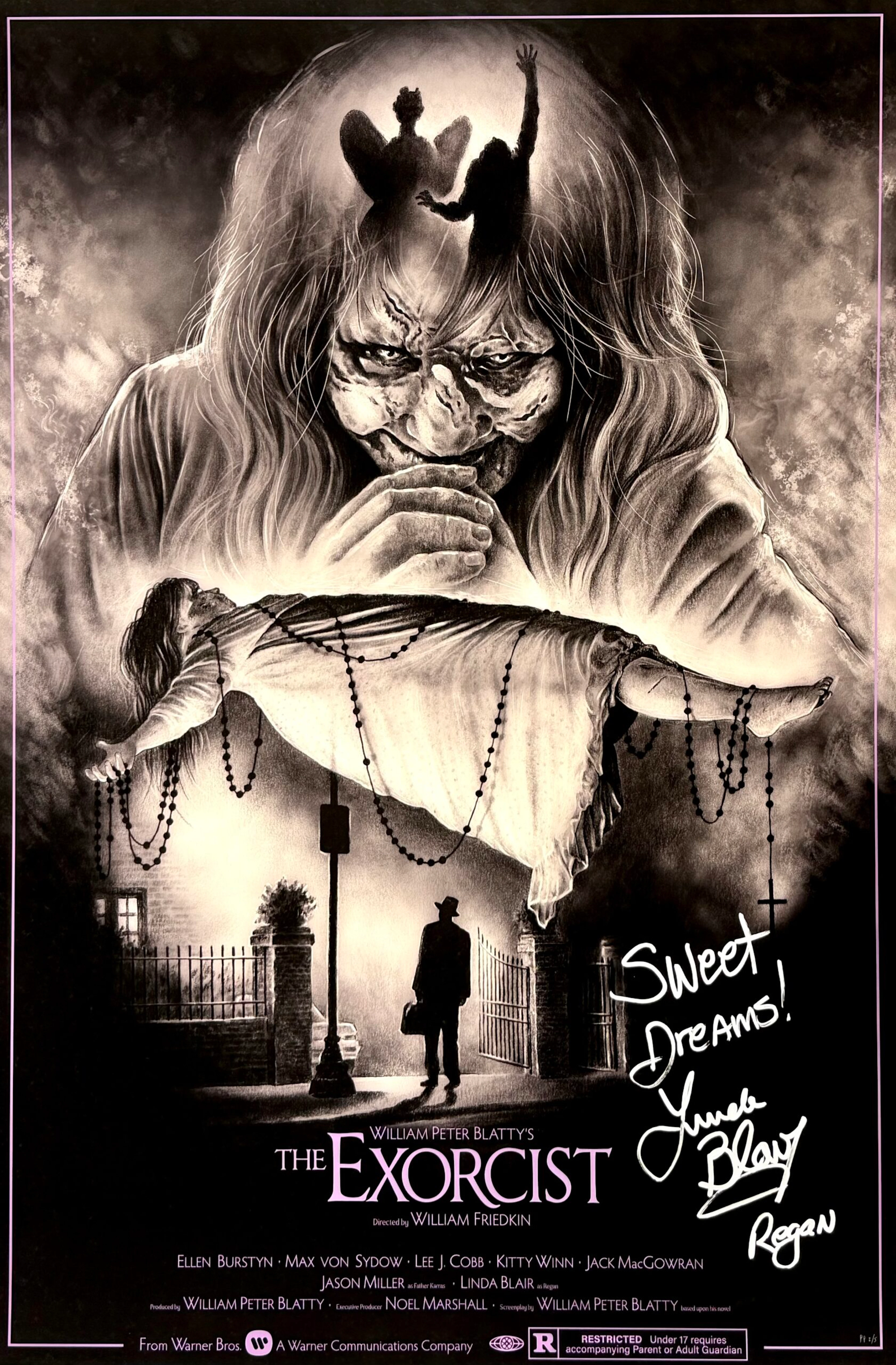 The Exorcist Alternative Movie Poster - Andrew Rowland