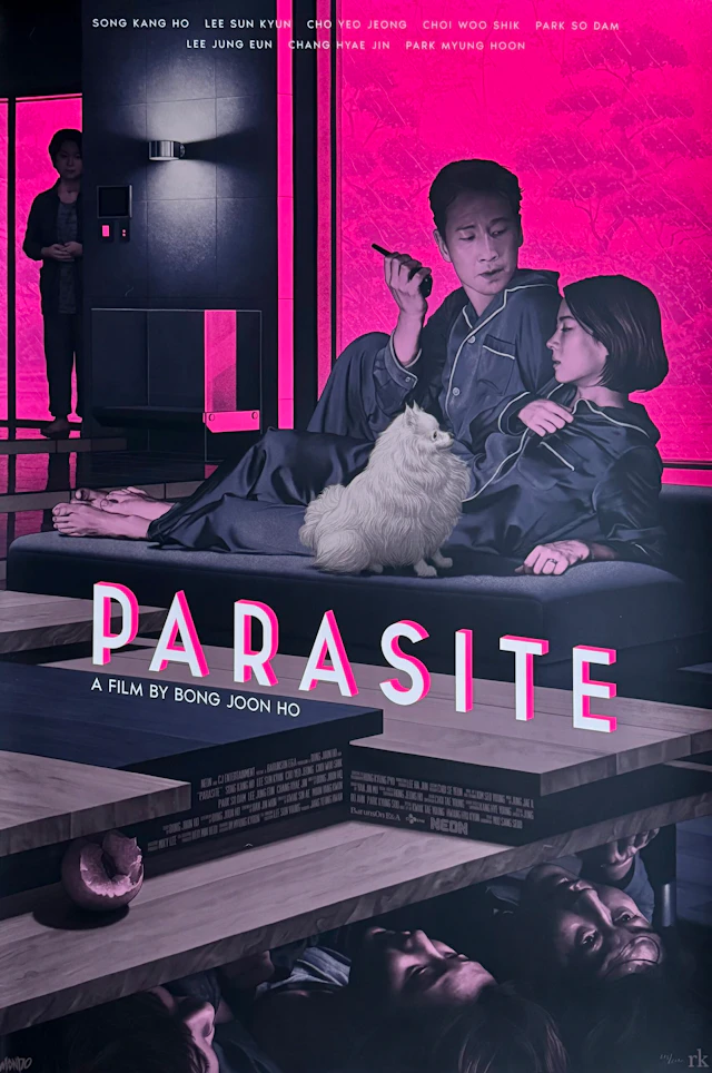 Parasite Alternative Movie Poster - Rory Kurtz - Bong Joon Ho