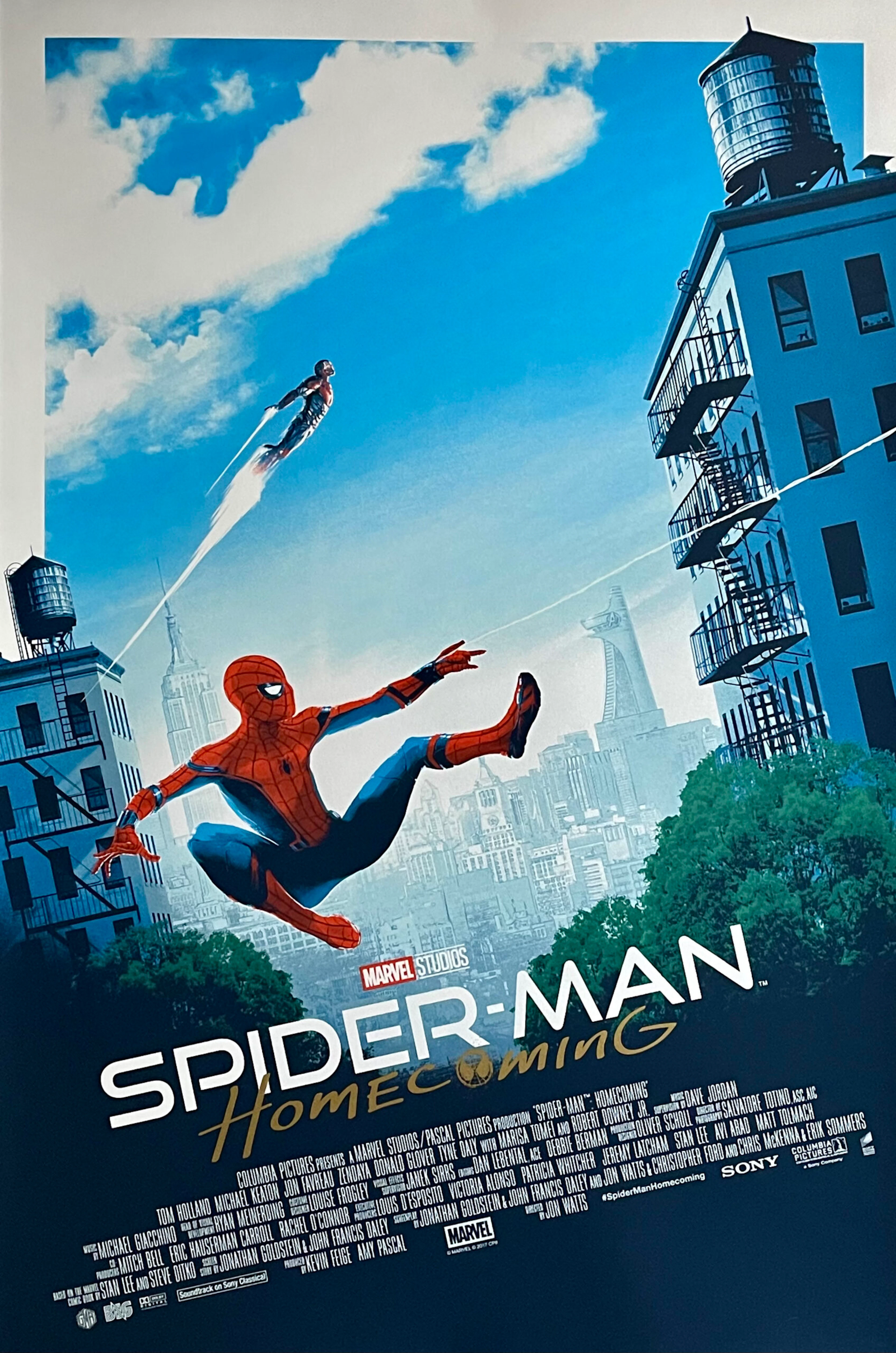 Original Spider-Man: Homecoming Movie Poster - Tom Holland - Marvel