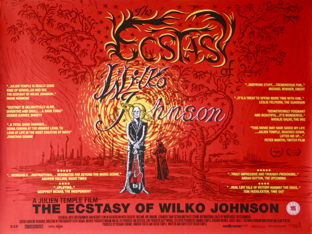 The Ecstasy of Wilko Johnson - Vintage Movie Posters