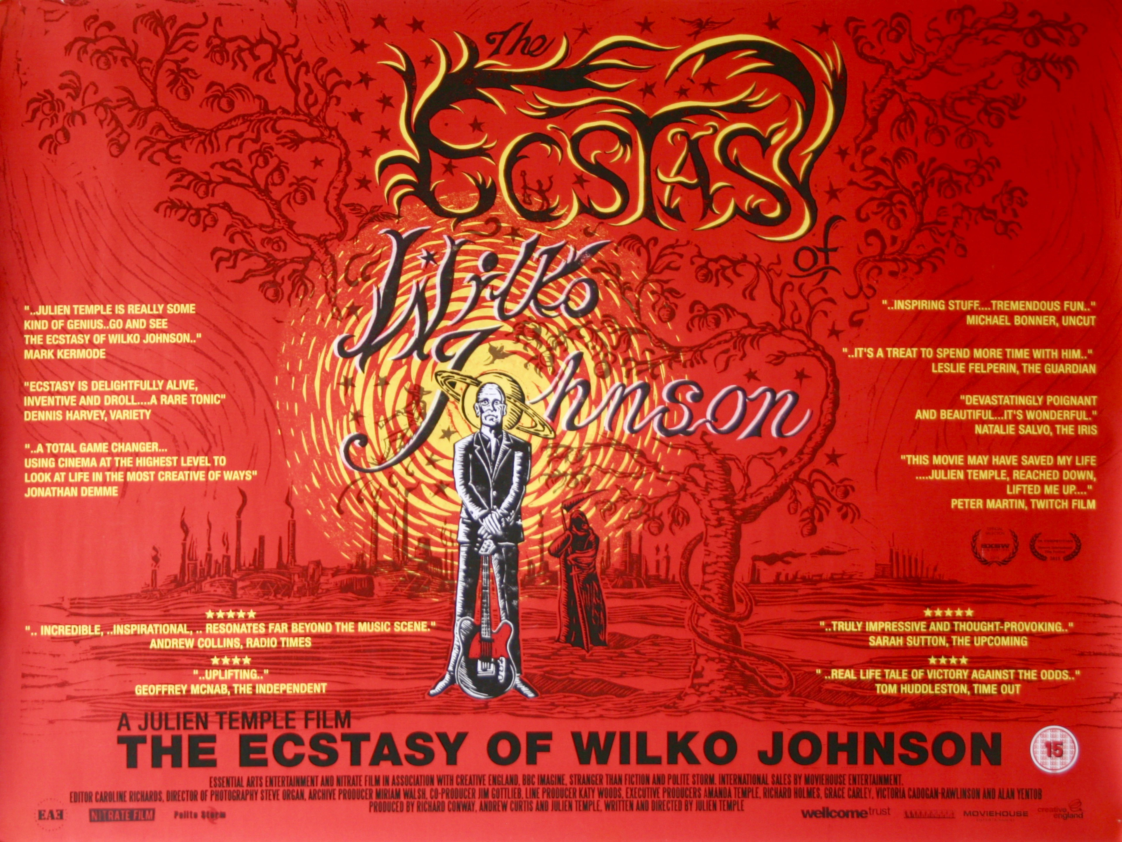 The Ecstasy of Wilko Johnson - Vintage Movie Posters