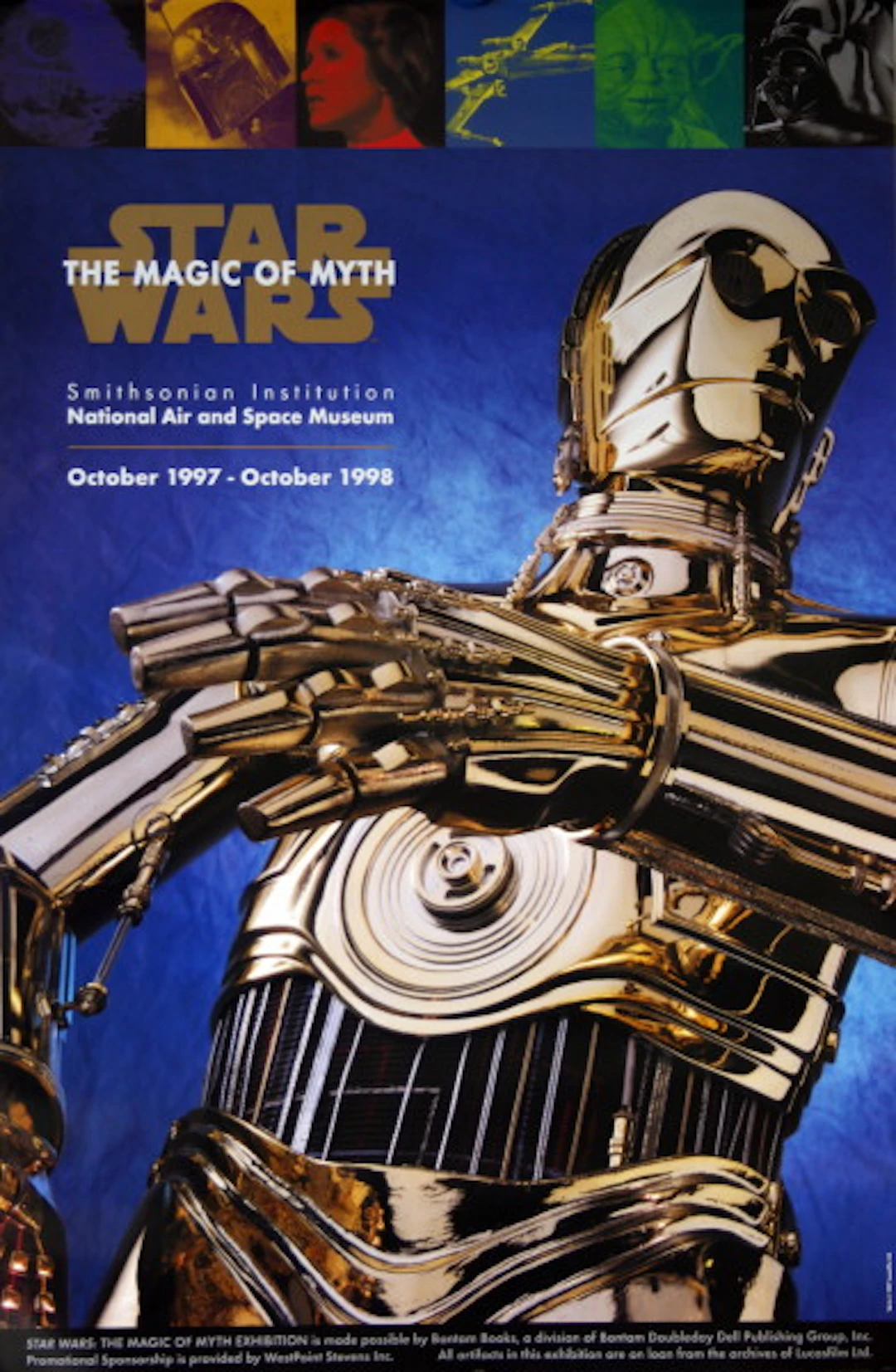 Original Star Wars: The Magic of Myth Poster - C-3PO - Lucasfilm