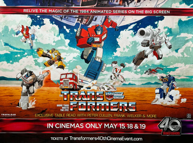 Original The Transformers Movie Poster - Hasbro - Megatron