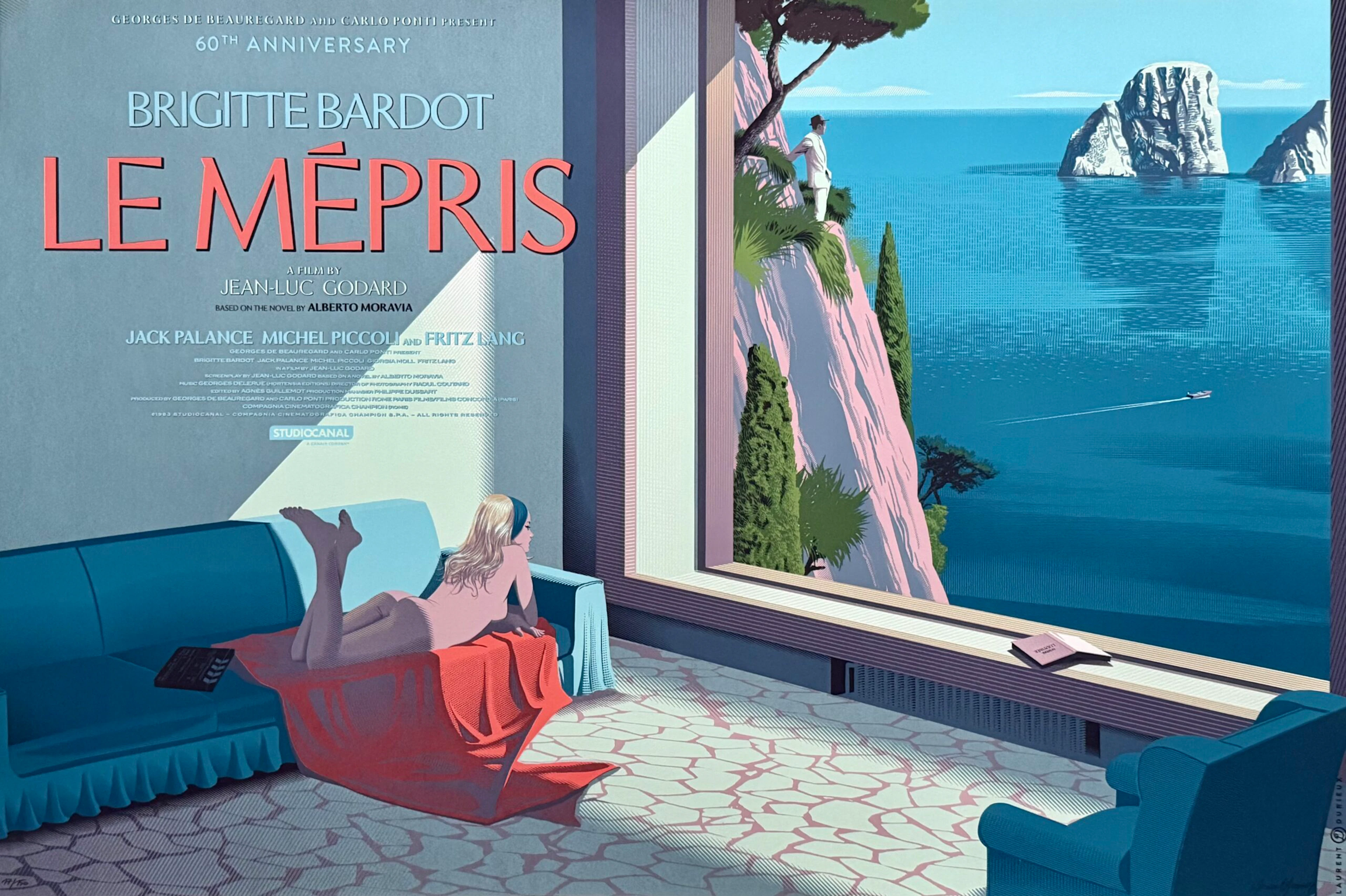 Le Mepris (Contempt) Poster Alternative Movie Poster - Romance