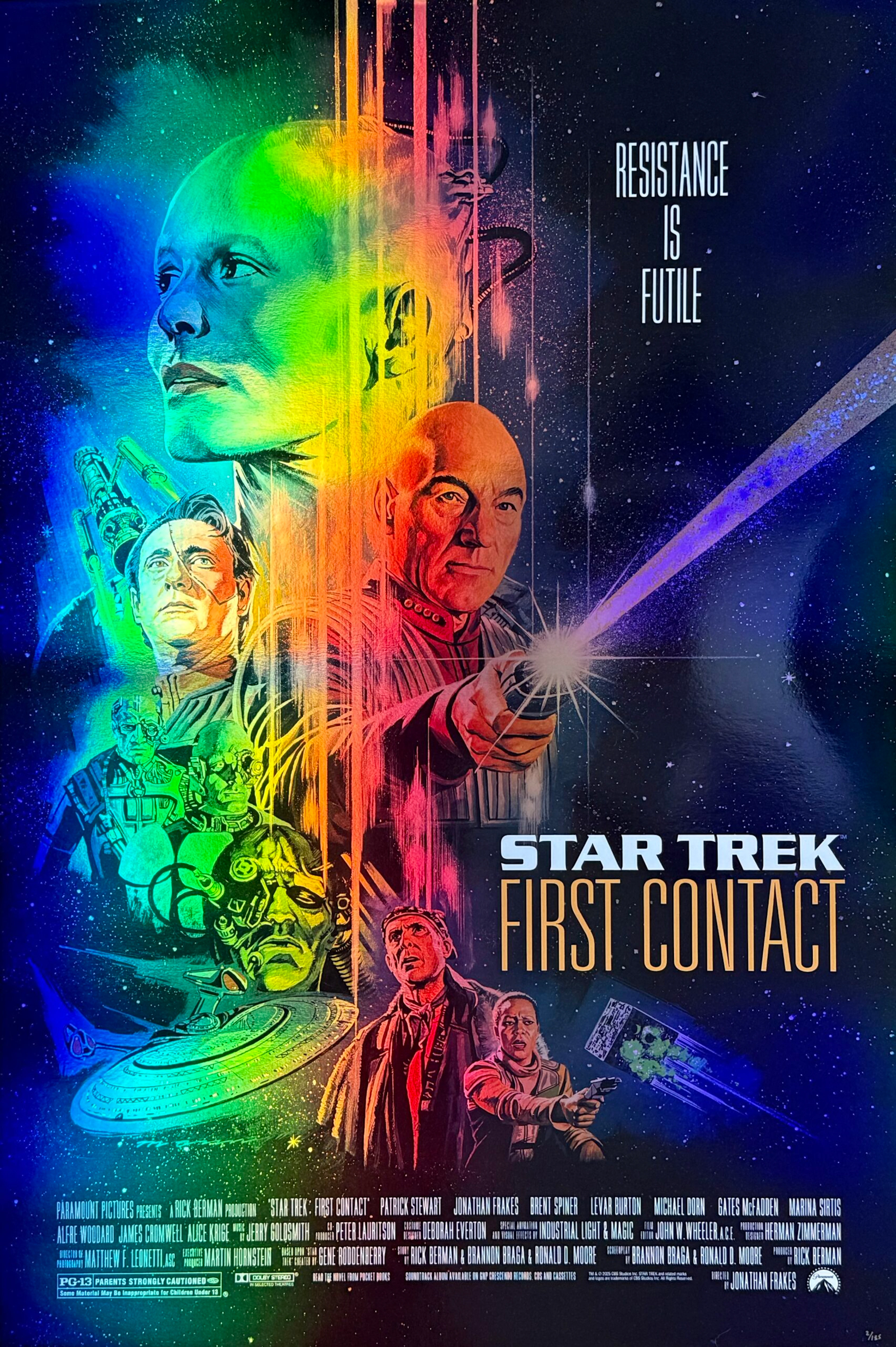 Original Star Trek: First Contact Alternative Movie Poster