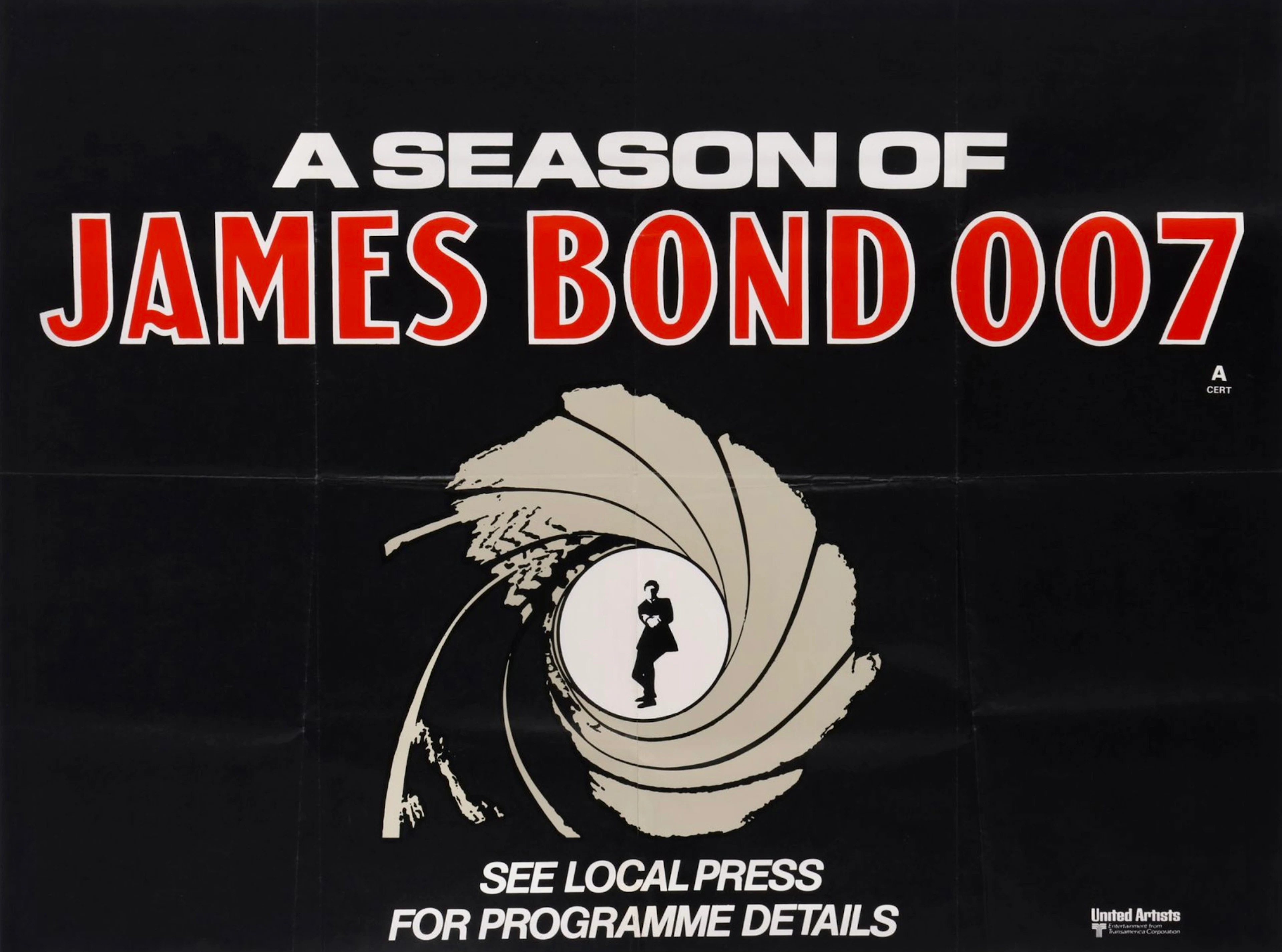 Original A Season of James Bond 007 Movie Poster - Connery