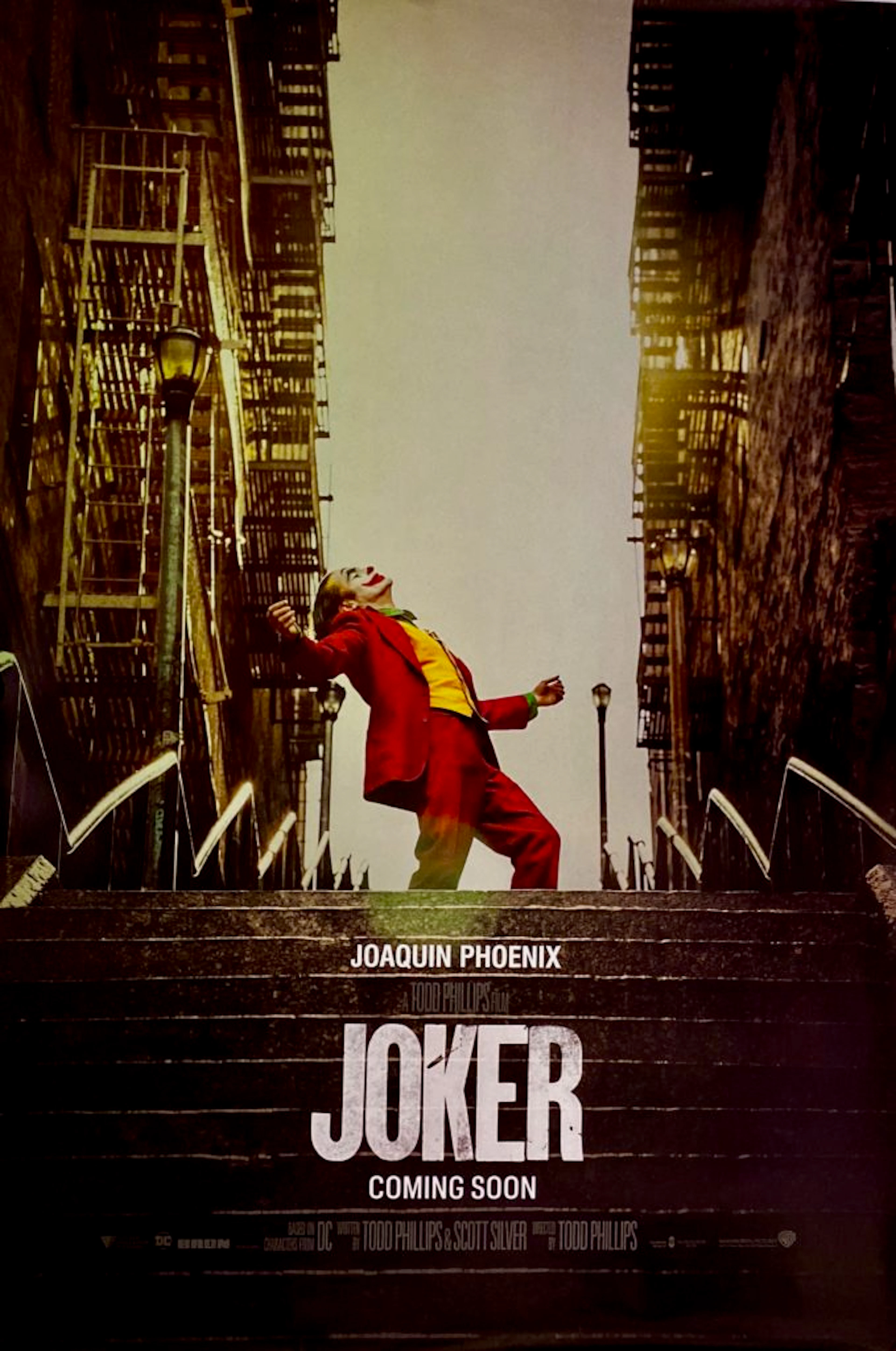 Joker Movie Poster - Joaquin Phoenix - Gotham City