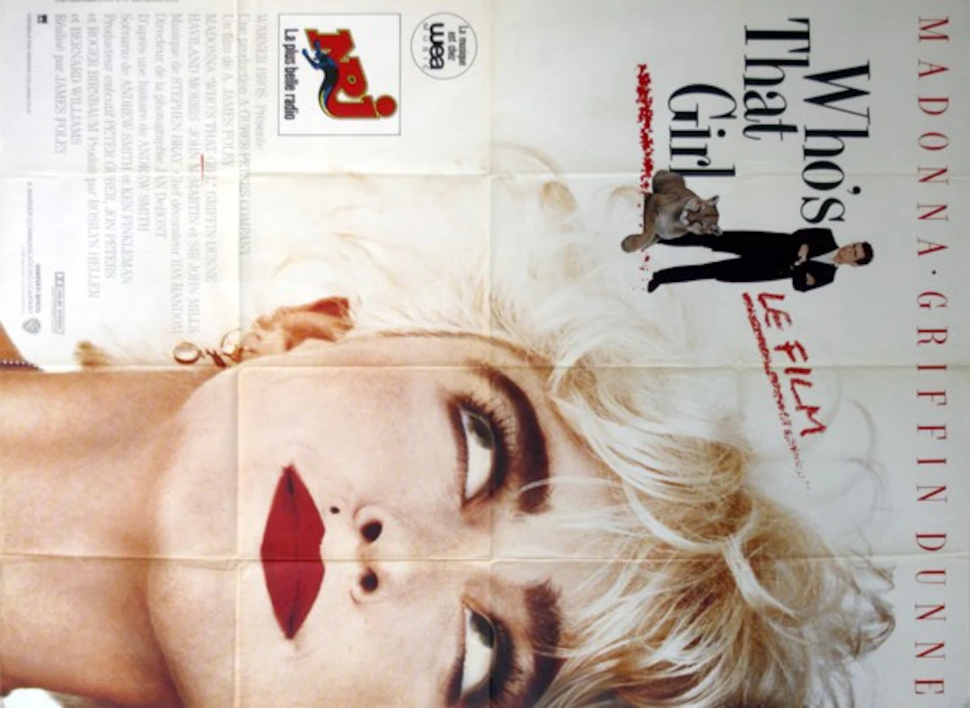 Who's That Girl - "Le Film" - Vintage Movie Posters