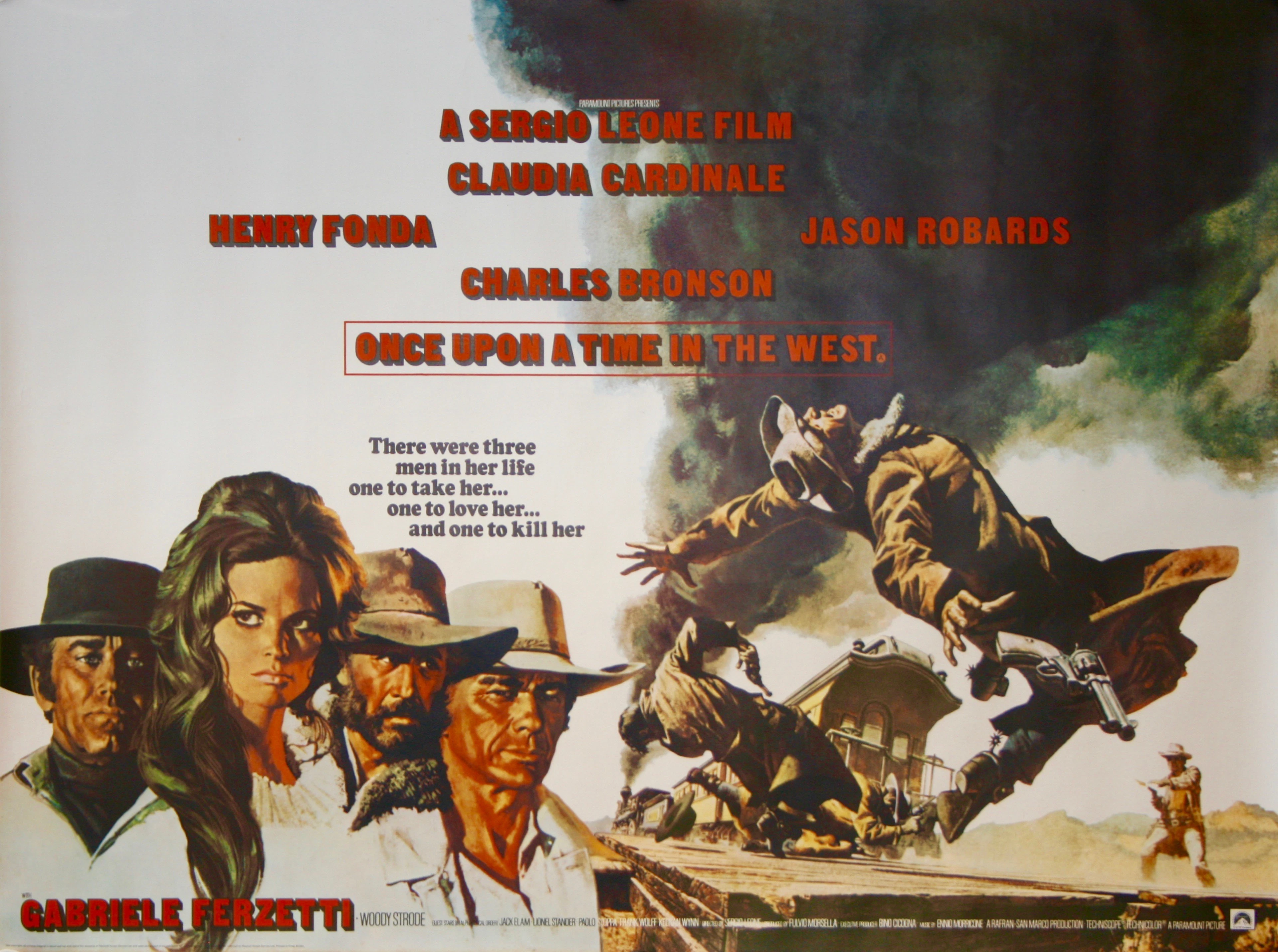 Original Once Upon a Time in the West Movie Poster