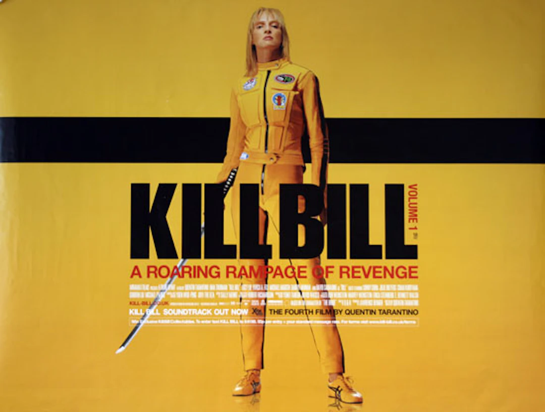 Original Kill Bill: Volume 1 Movie Poster - Quentin Tarantino