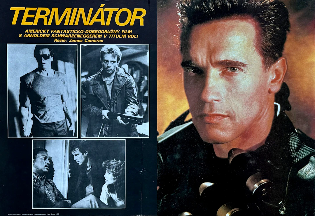 Original The Terminator Movie Poster - Arnold Schwarzenegger