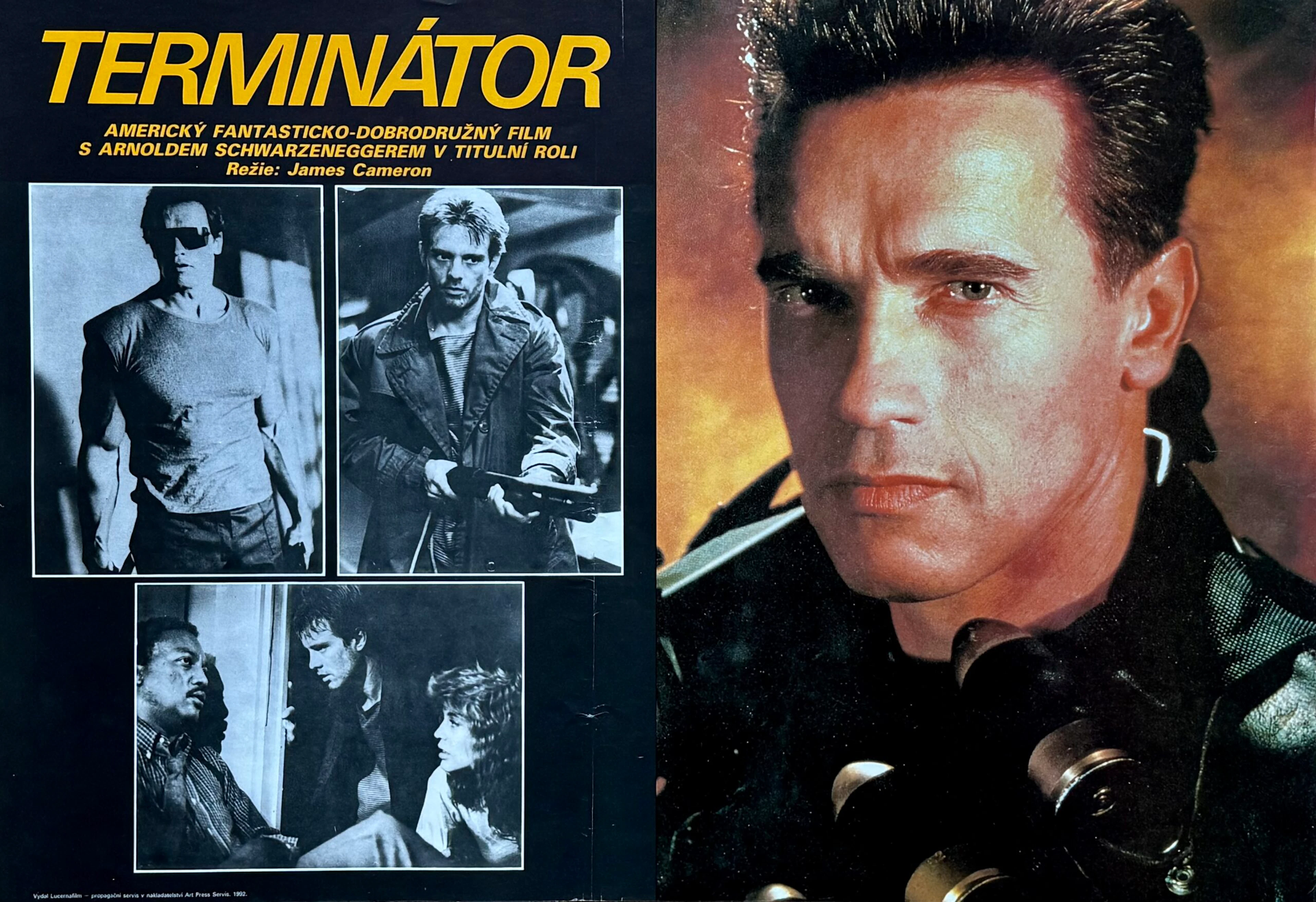 Original The Terminator Movie Poster - Arnold Schwarzenegger