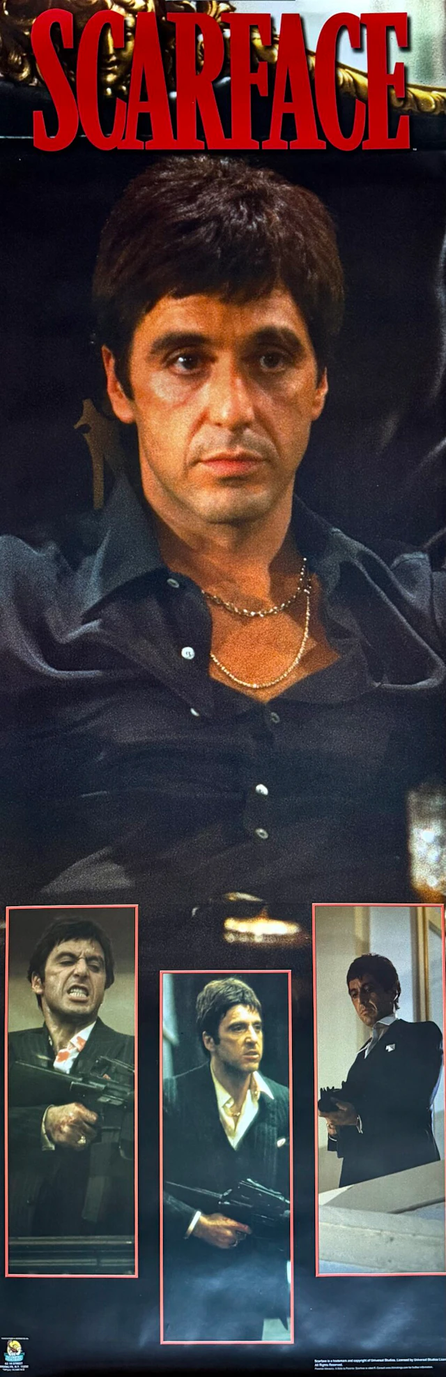 Scarface Movie Poster - Al Pacino - Tony Montana - Crime