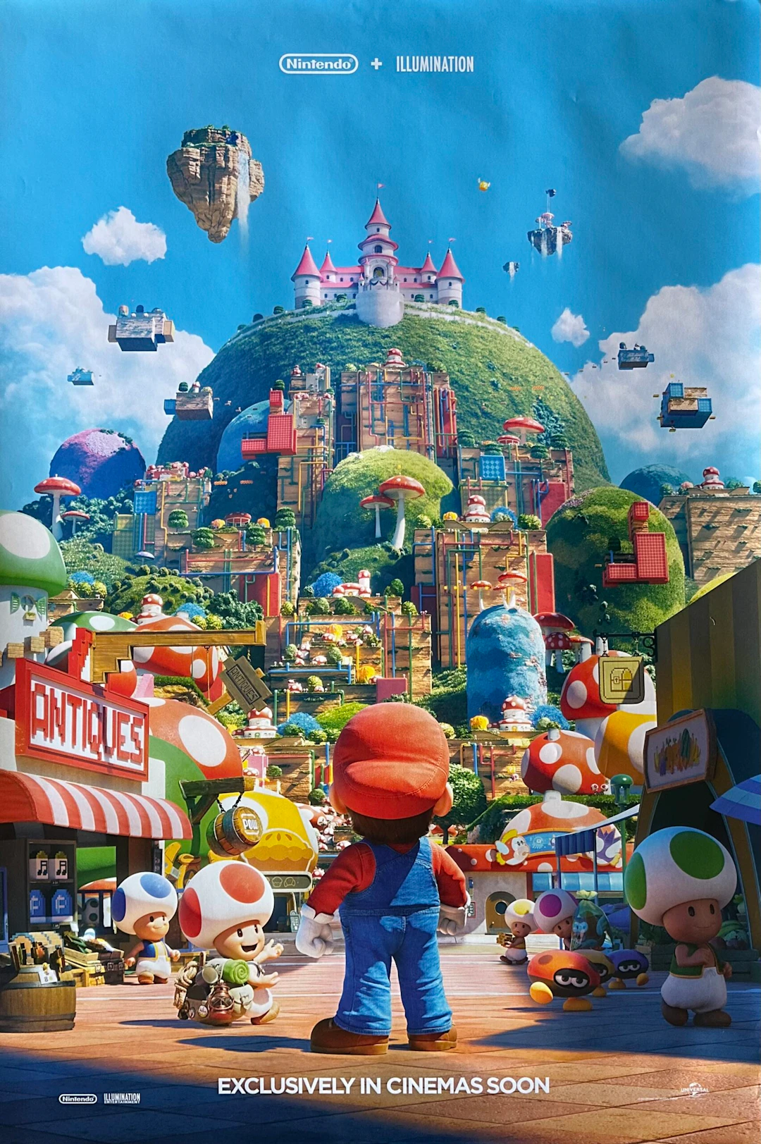 The Super Mario Bros. Movie Poster - Nintendo - Chris Pratt - Luigi