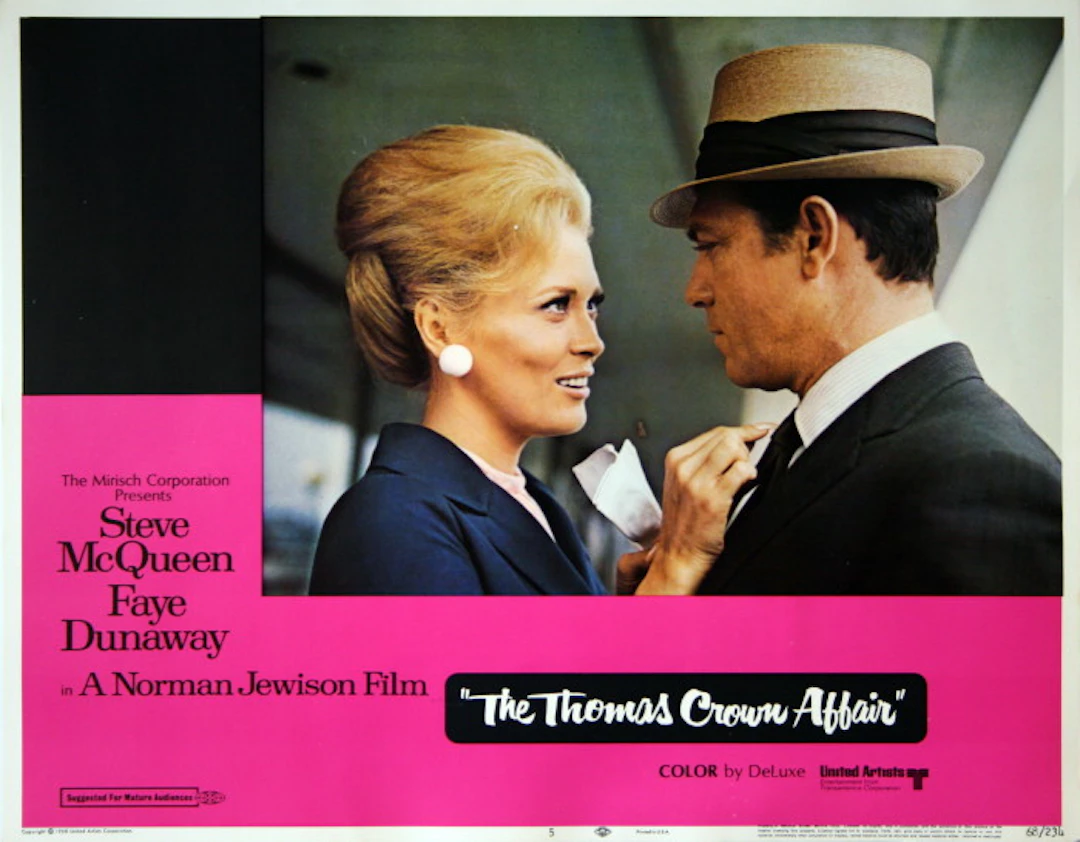 Thomas Crown Affair, The (1968) - Vintage Movie Posters