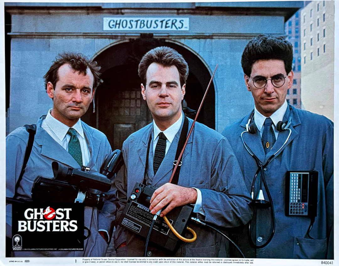 Original Ghostbusters Movie Poster - Bill Murray - Ivan Reitman