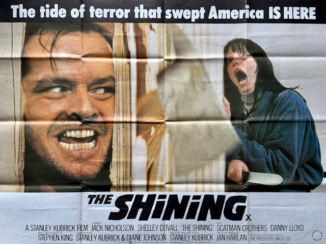 Original The Shining Movie Poster - Stanley Kubrick - Horror