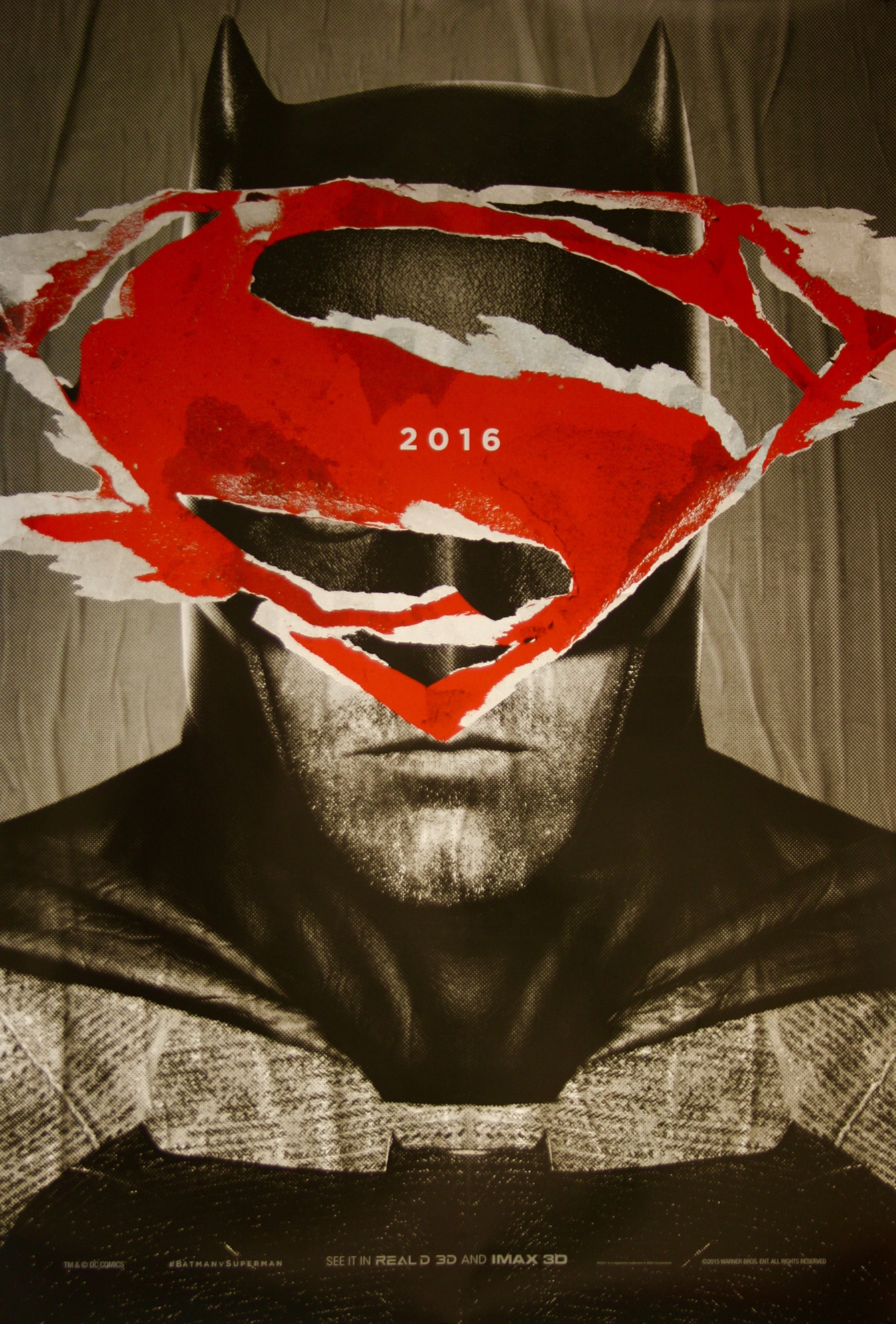 Batman v Superman Dawn of Justice Movie Poster