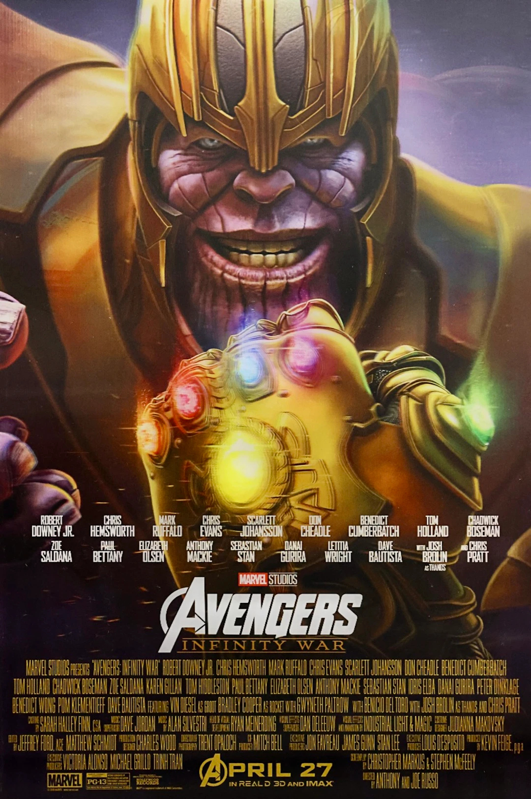 Avengers: Infinity War and Endgame Alternative Movie Poster