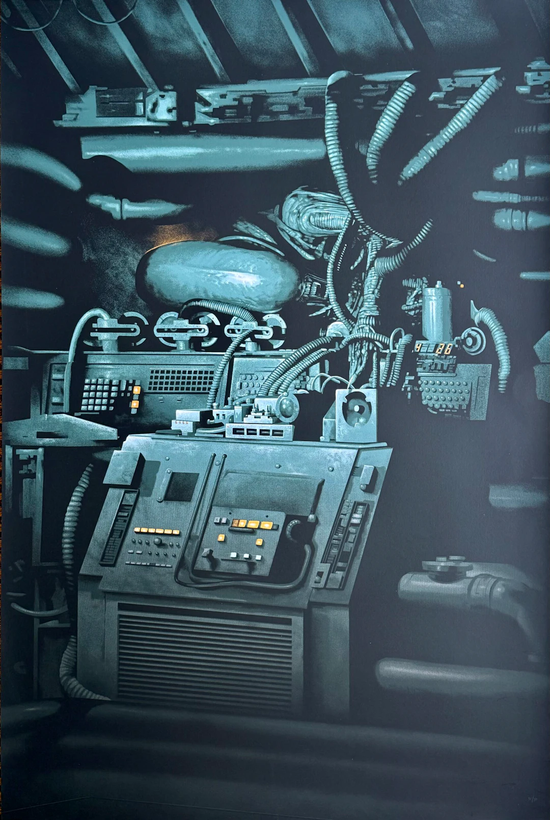 Alien Alternative Movie Poster - Ridley Scott - Sigourney Weaver