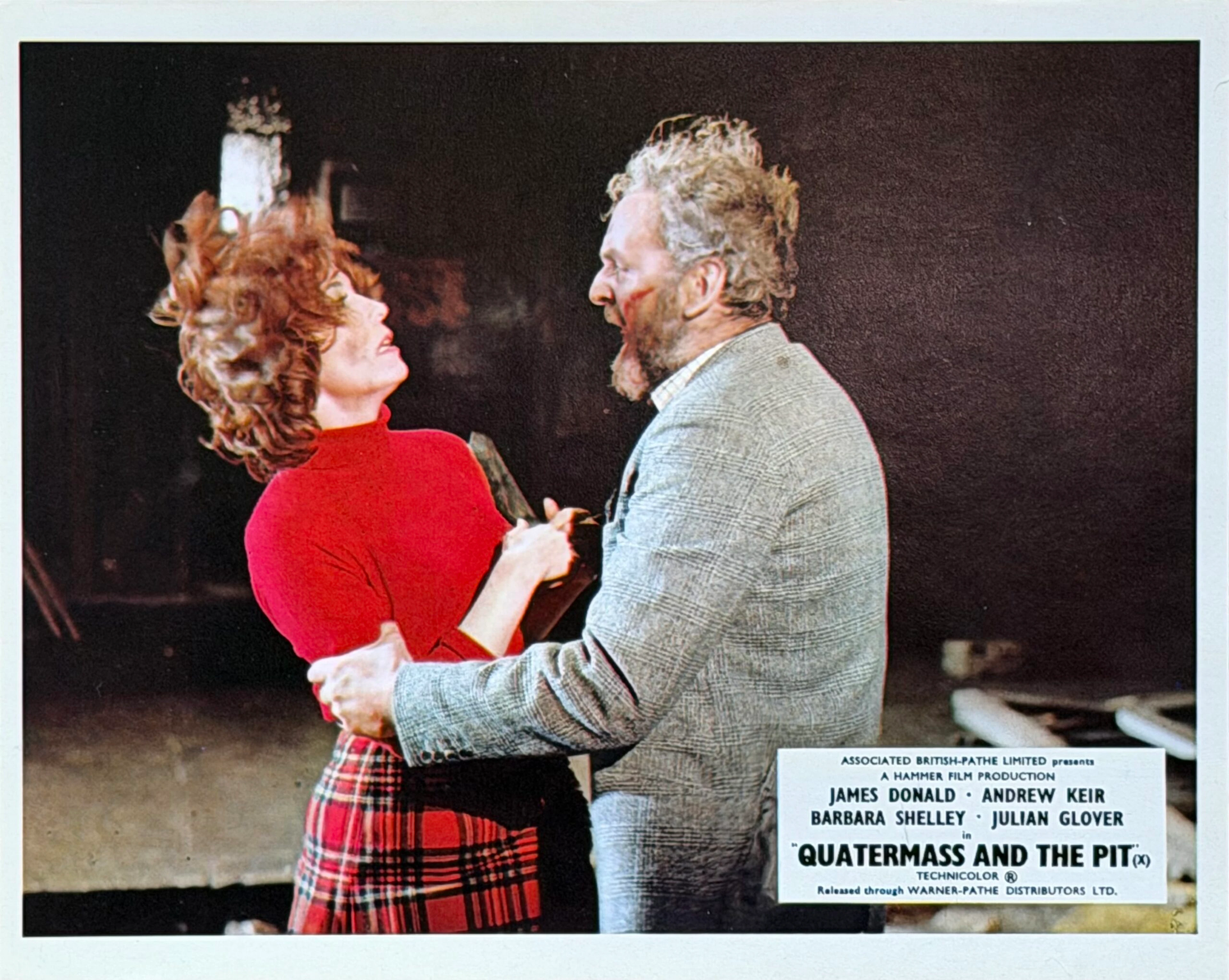 Original Quatermass and the Pit Movie Poster - Hammer