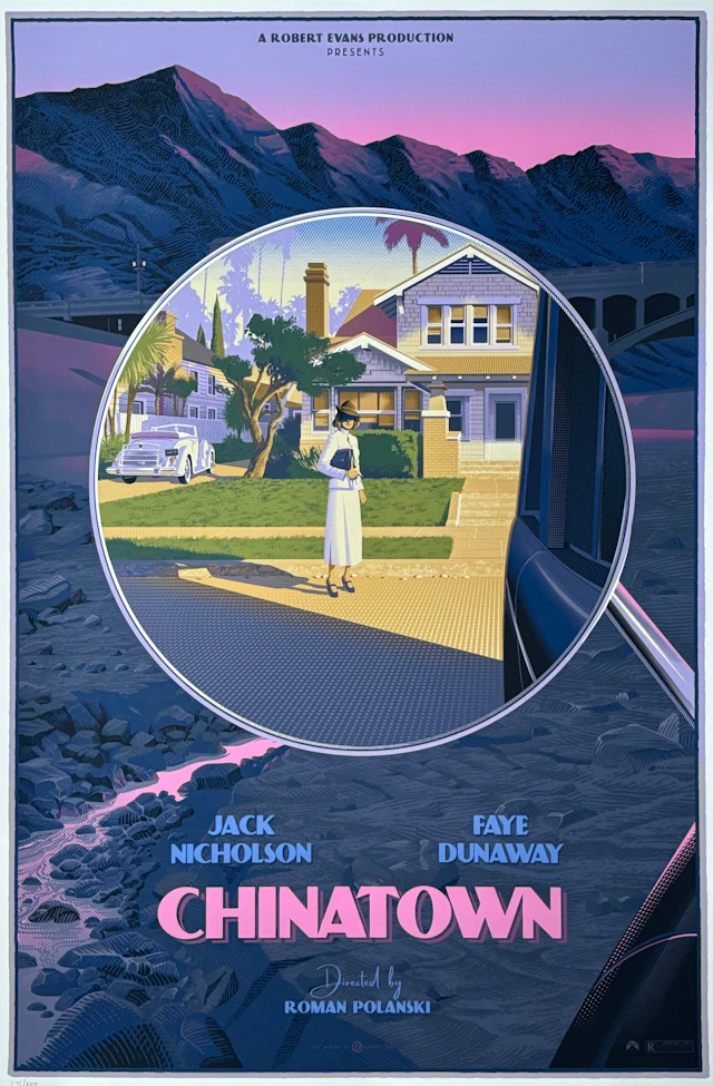 Chinatown Alternative Movie Poster - Laurent Durieux - Art Print