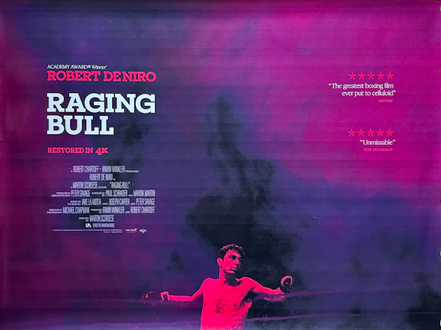 Original Raging Bull Movie Poster - Jake La Motta - Scorsese