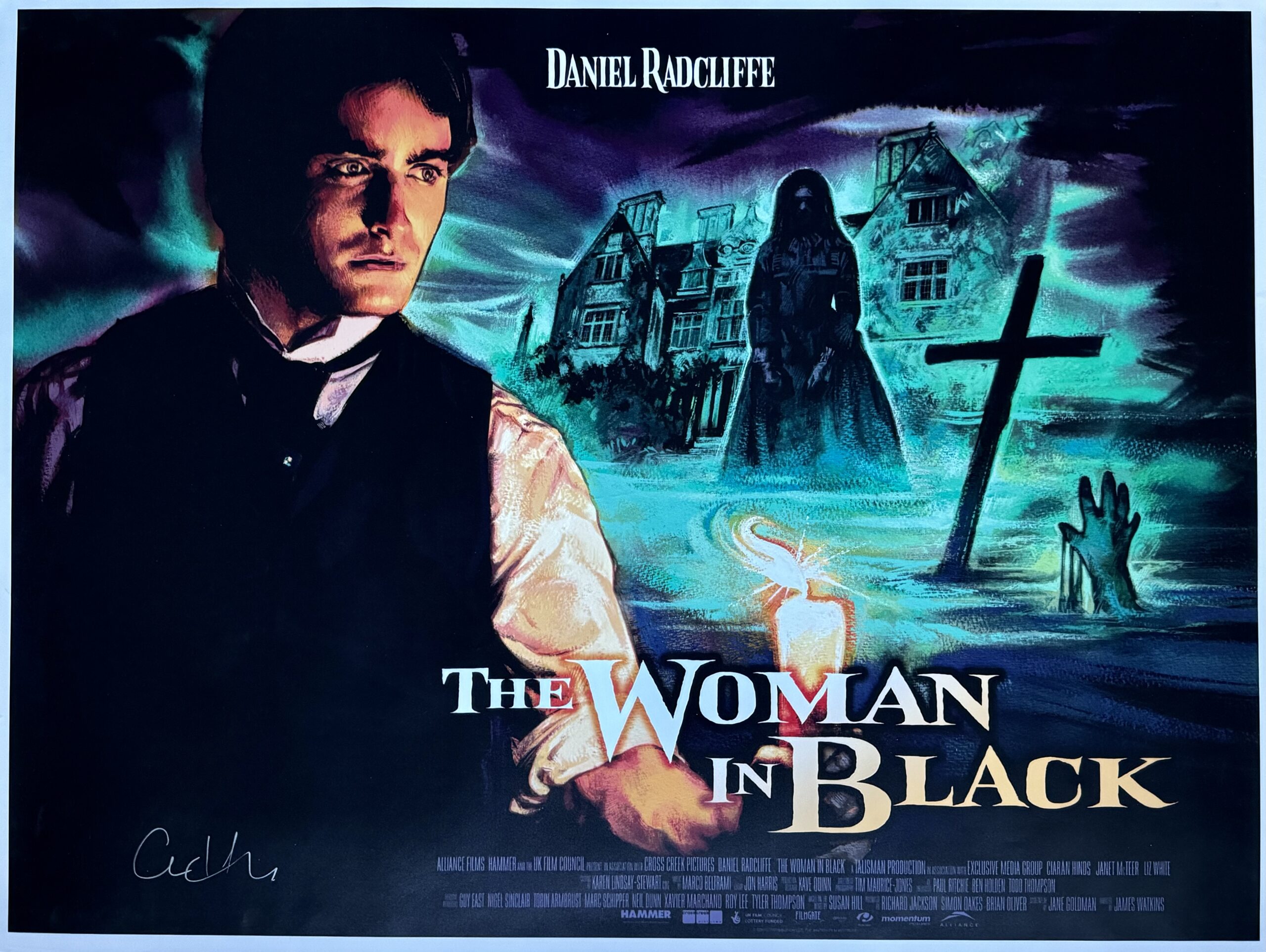 Original The Woman in Black Movie Poster Daniel Radcliffe Barnebys