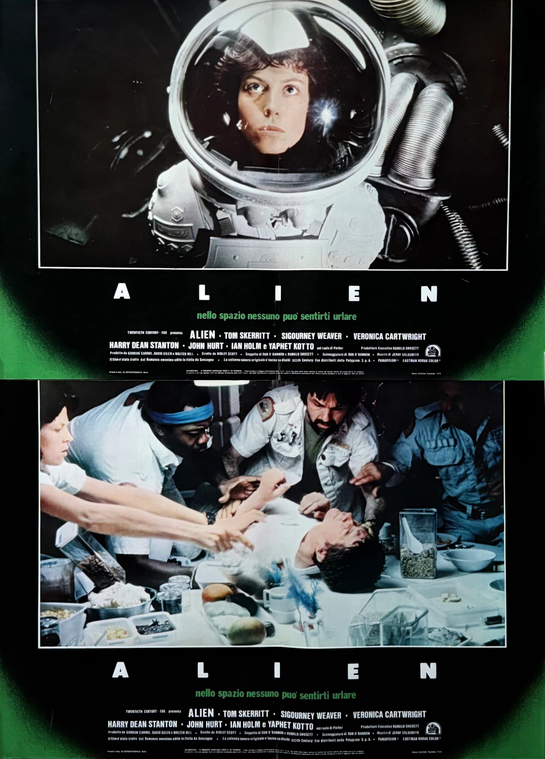 Original Alien Movie Poster - Ridley Scott - Sigourney Weaver