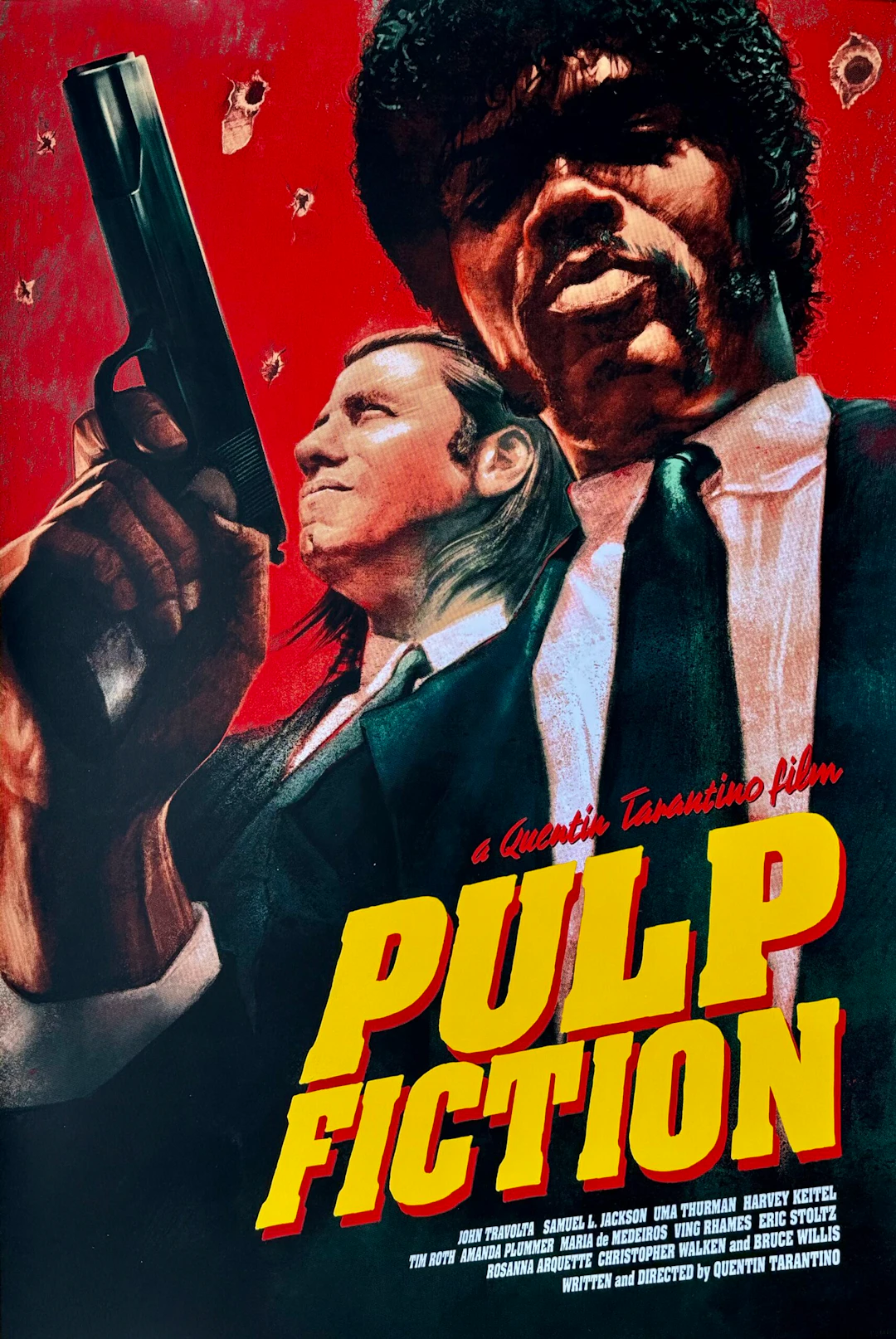 Pulp Fiction Alternative Movie Poster - Quentin Tarantino