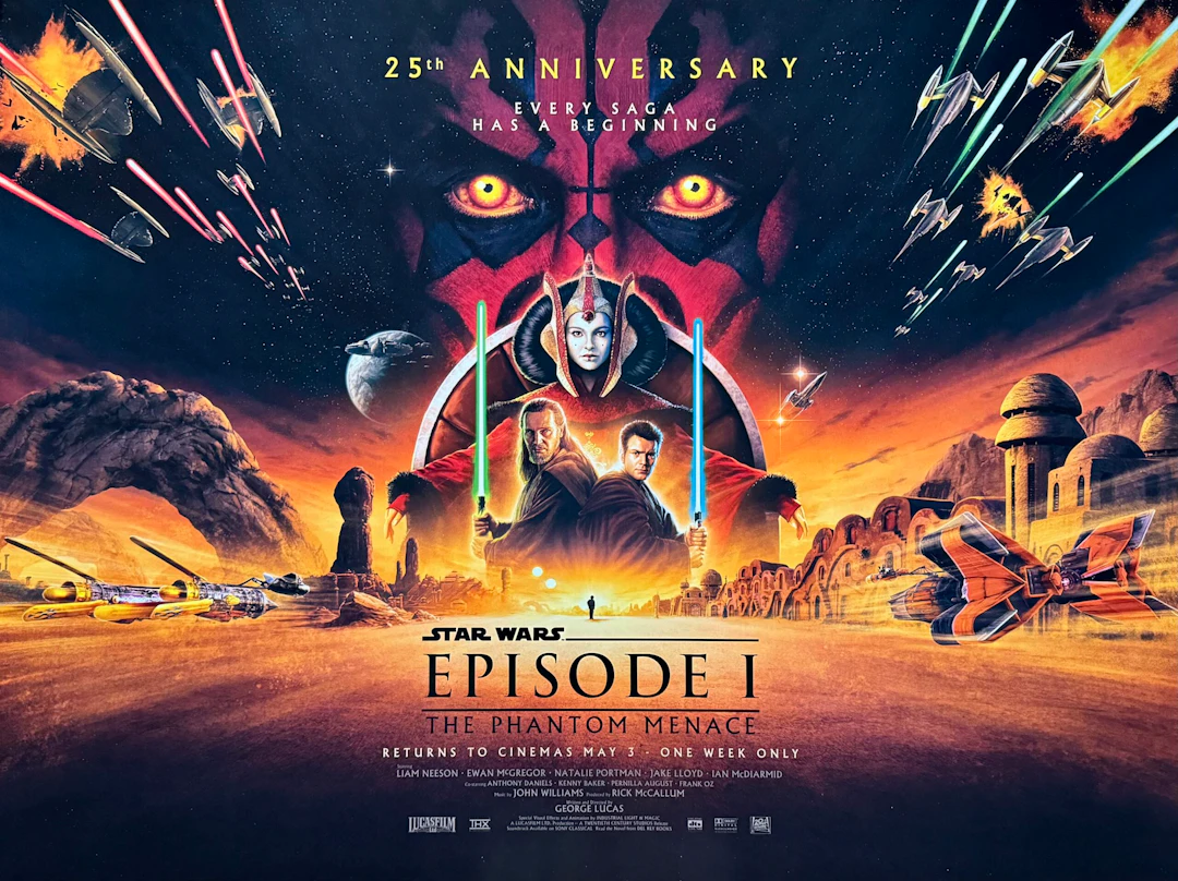 Star Wars: Episode 1 The Phantom Menace 25th Anniversary