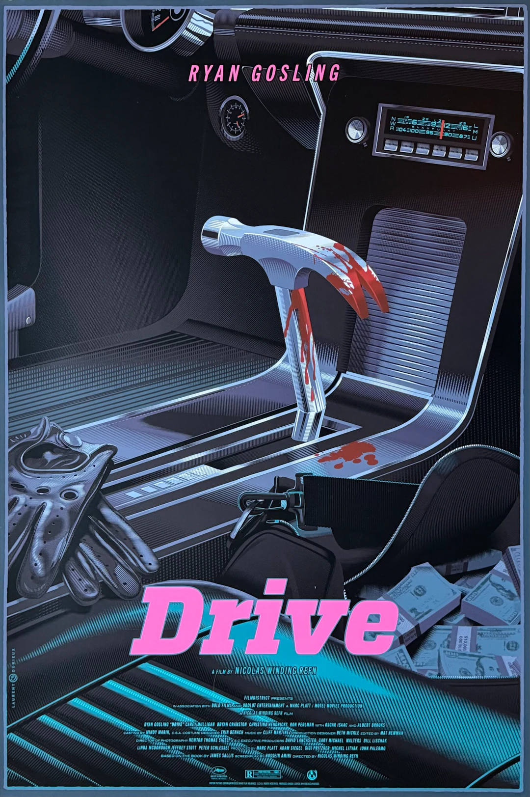 DRIVE Alternative Movie Poster - Laurent Durieux - Ryan Gosling