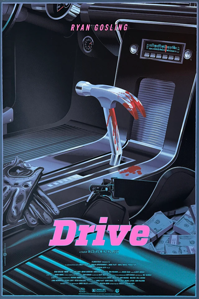 DRIVE Alternative Movie Poster - Laurent Durieux - Ryan Gosling