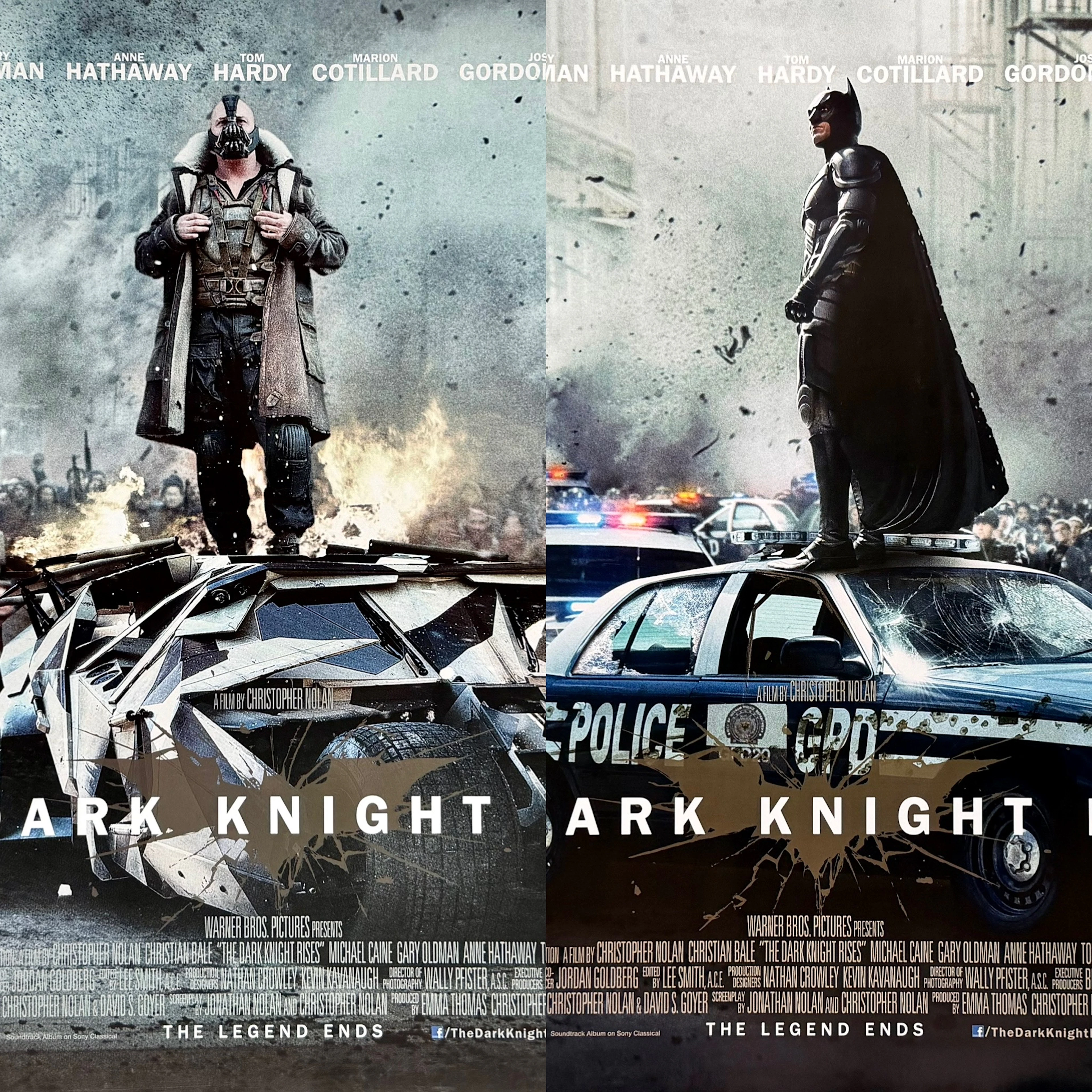 Batman: The Dark Knight Rises Movie Poster - Christopher Nolan