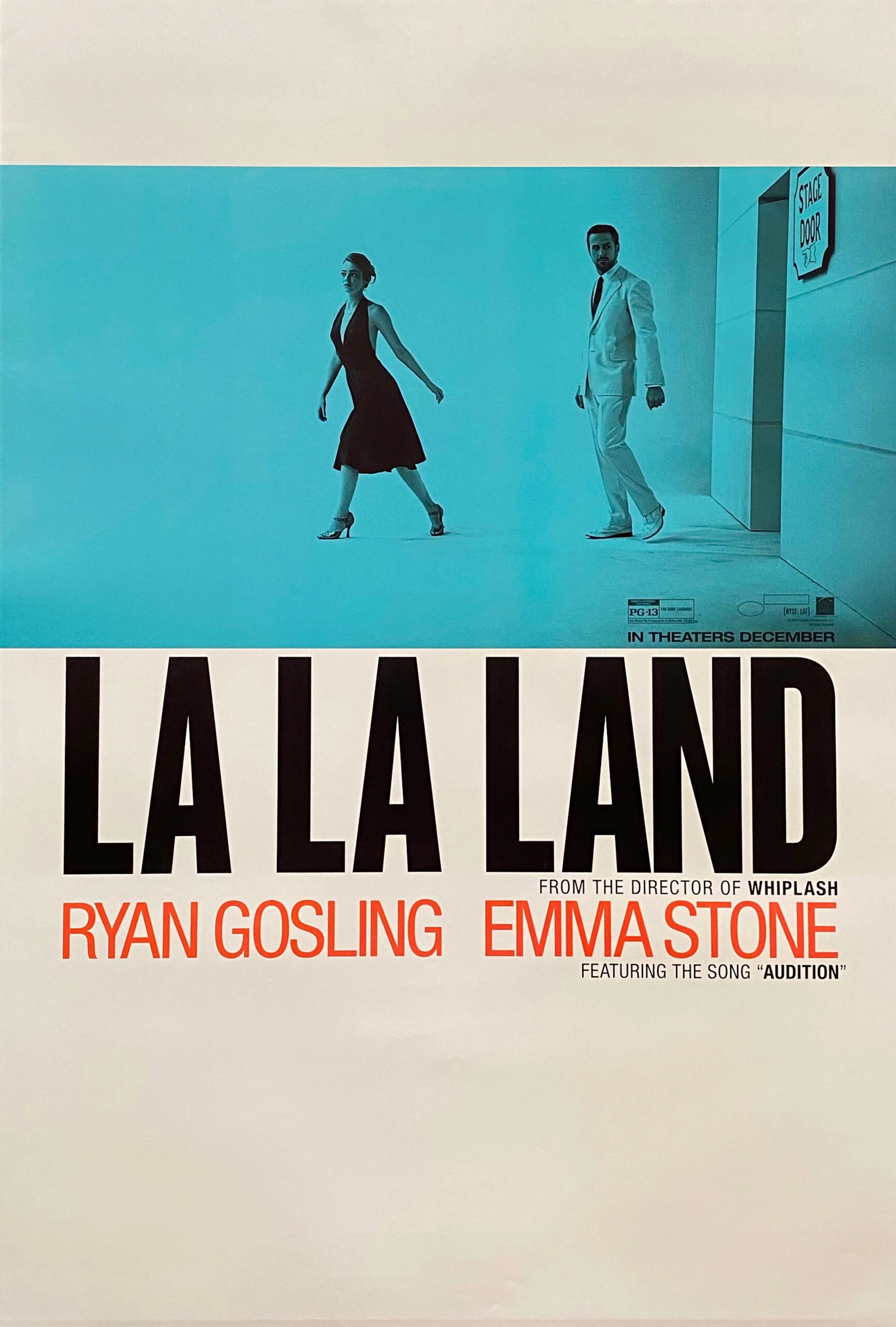 Original La La Land Movie Poster - Original Poster