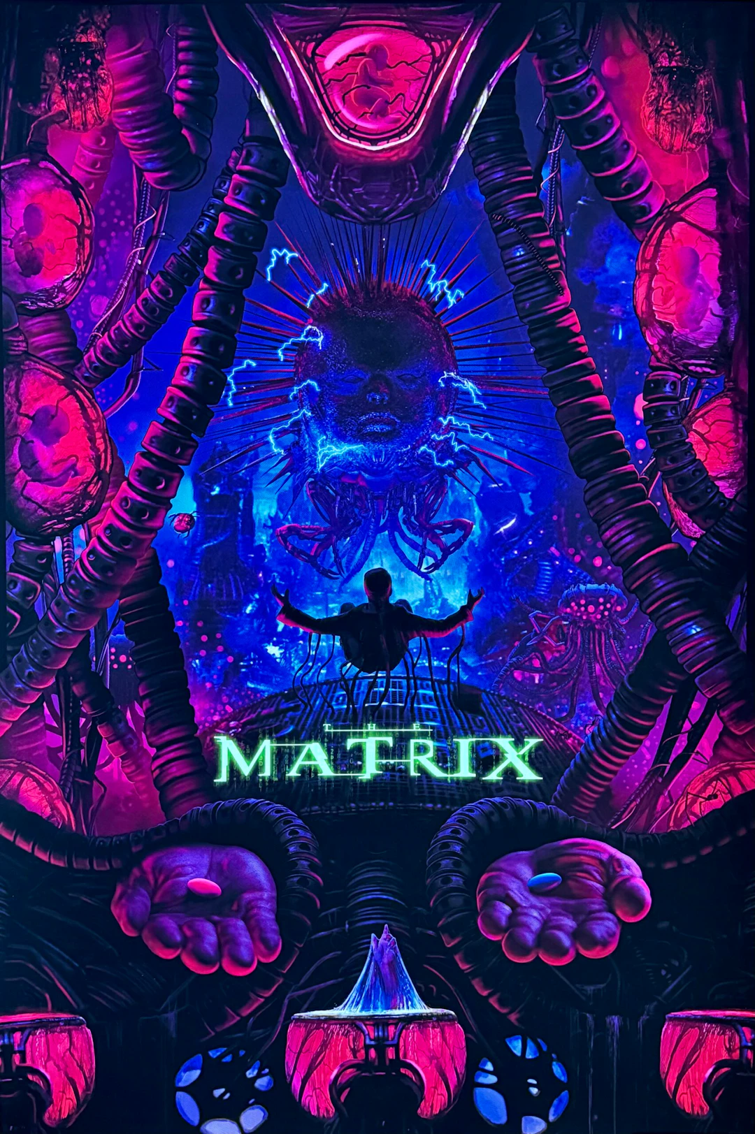 The Matrix Alternative Movie Poster - Keanu Reeves - Neo