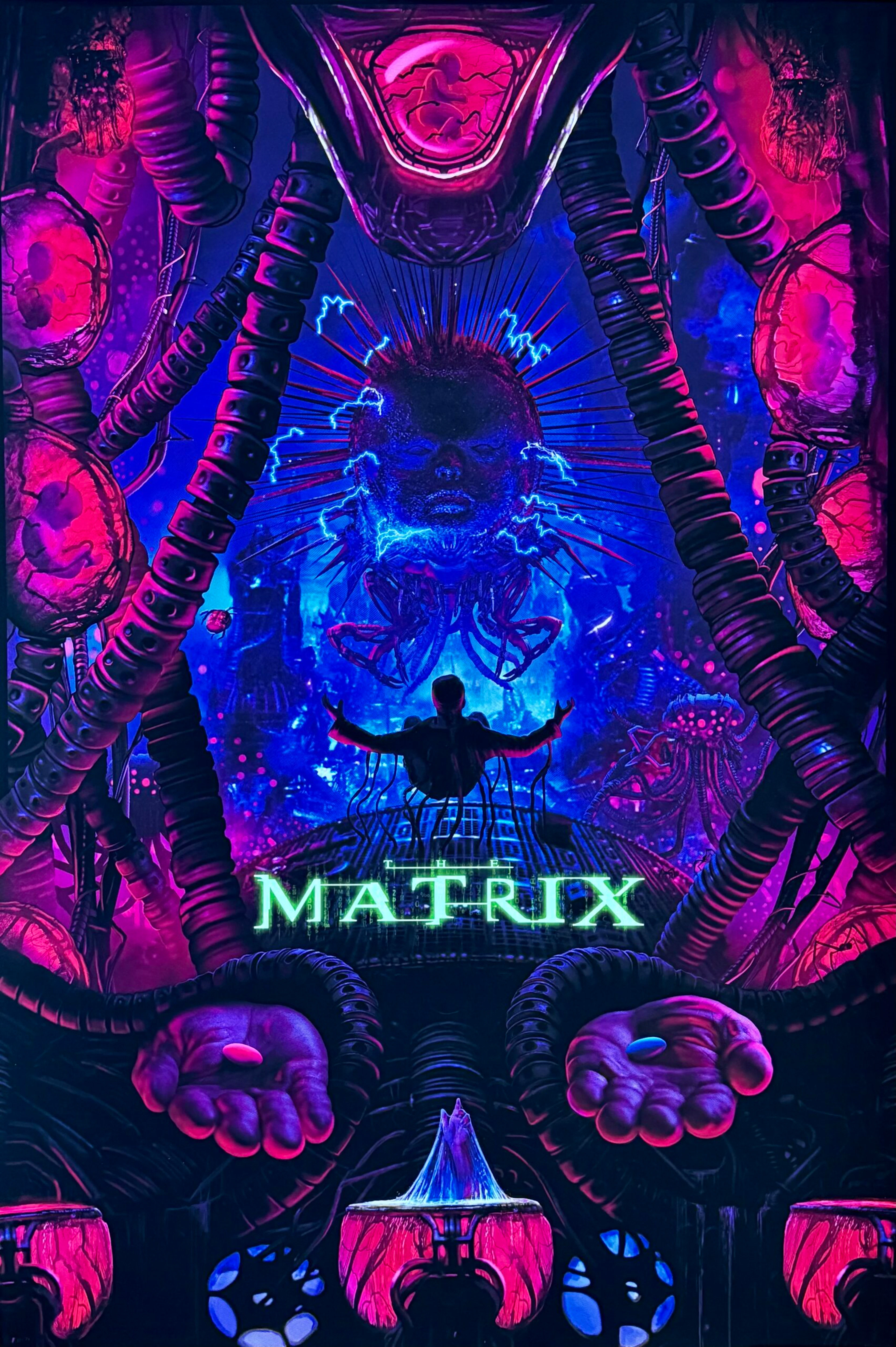 The Matrix Alternative Movie Poster - Keanu Reeves - Neo